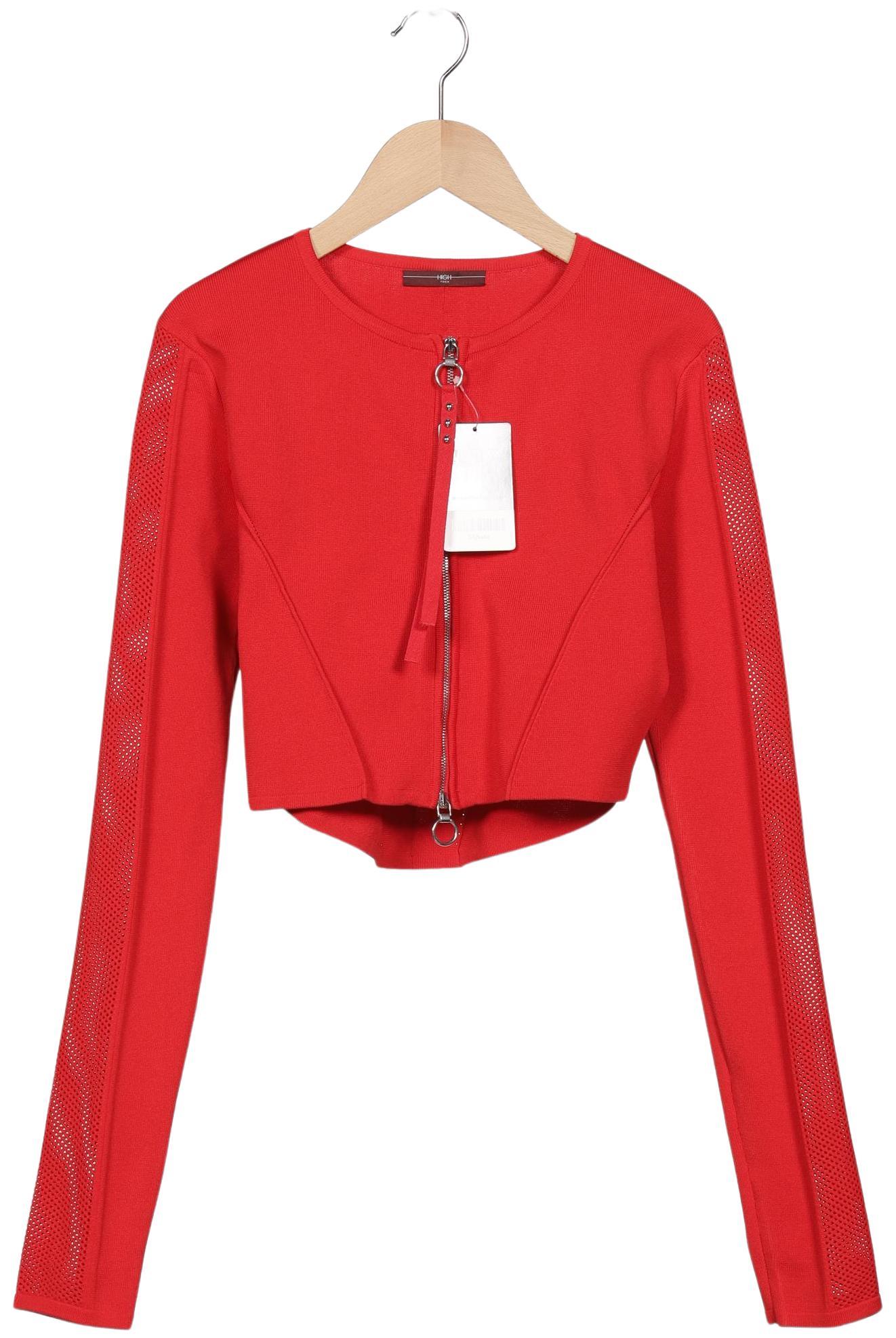 

High Damen Strickjacke, rot, Gr. 42