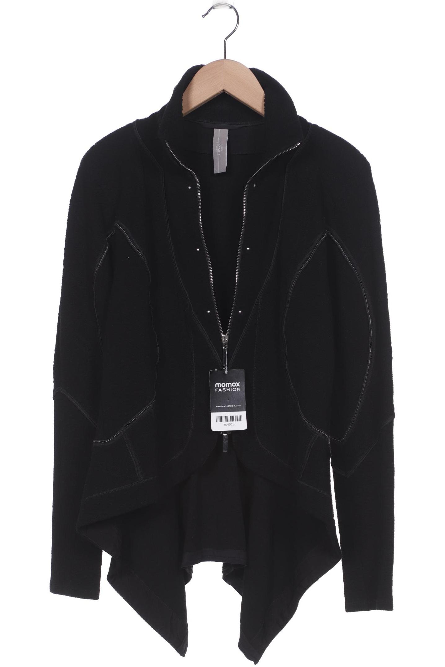 

High Damen Strickjacke, schwarz