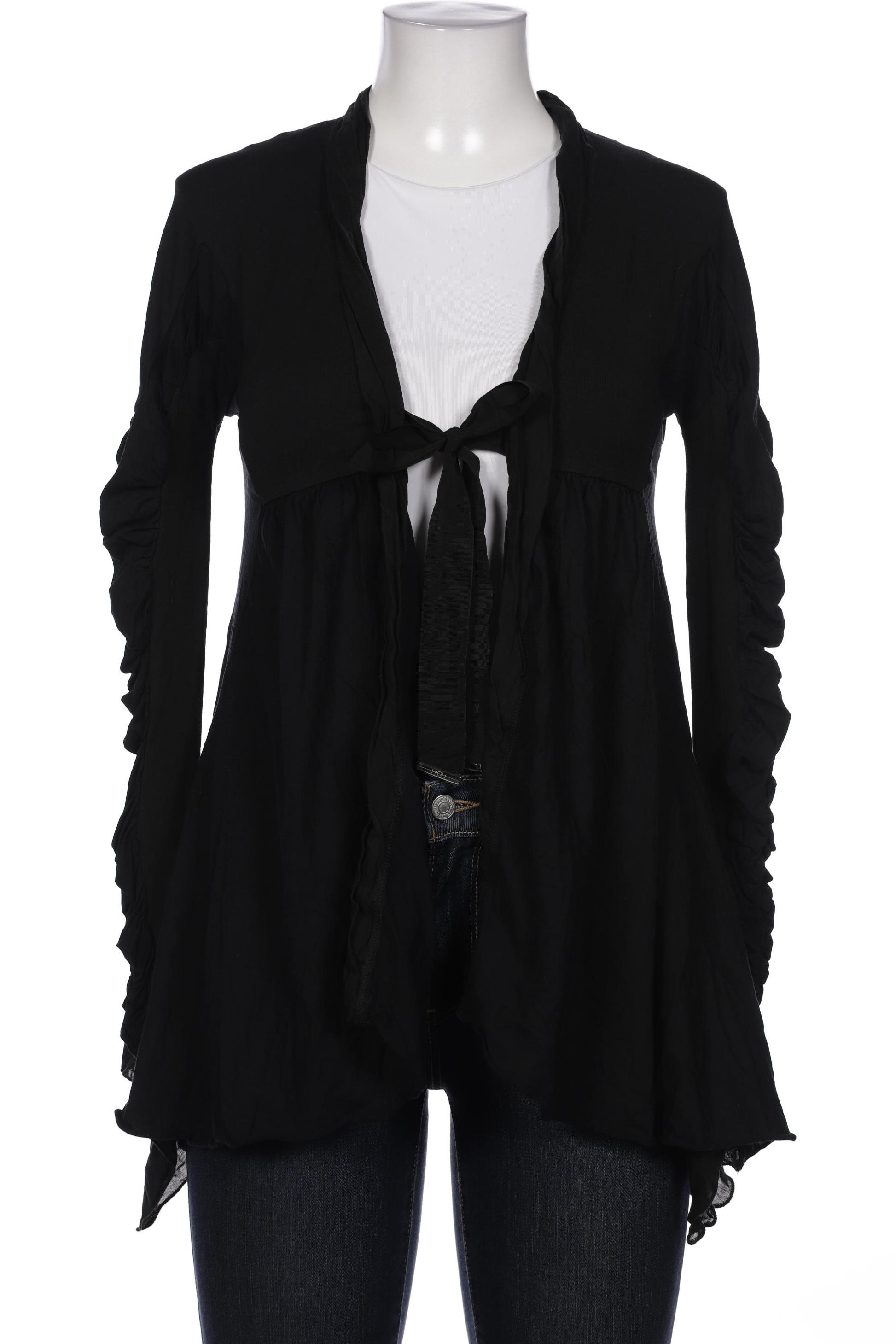 

High Damen Strickjacke, schwarz, Gr. 36
