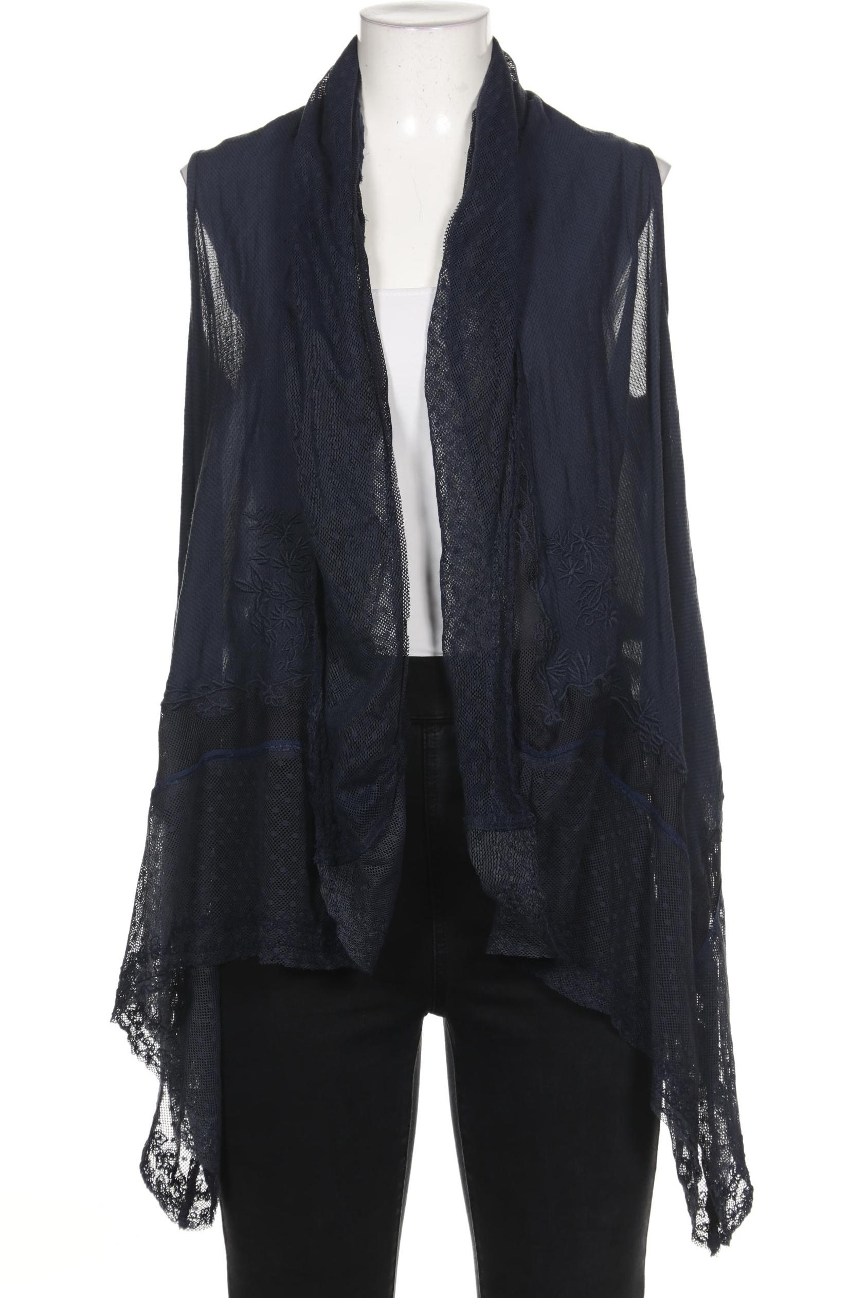 

High Damen Strickjacke, marineblau, Gr. 38