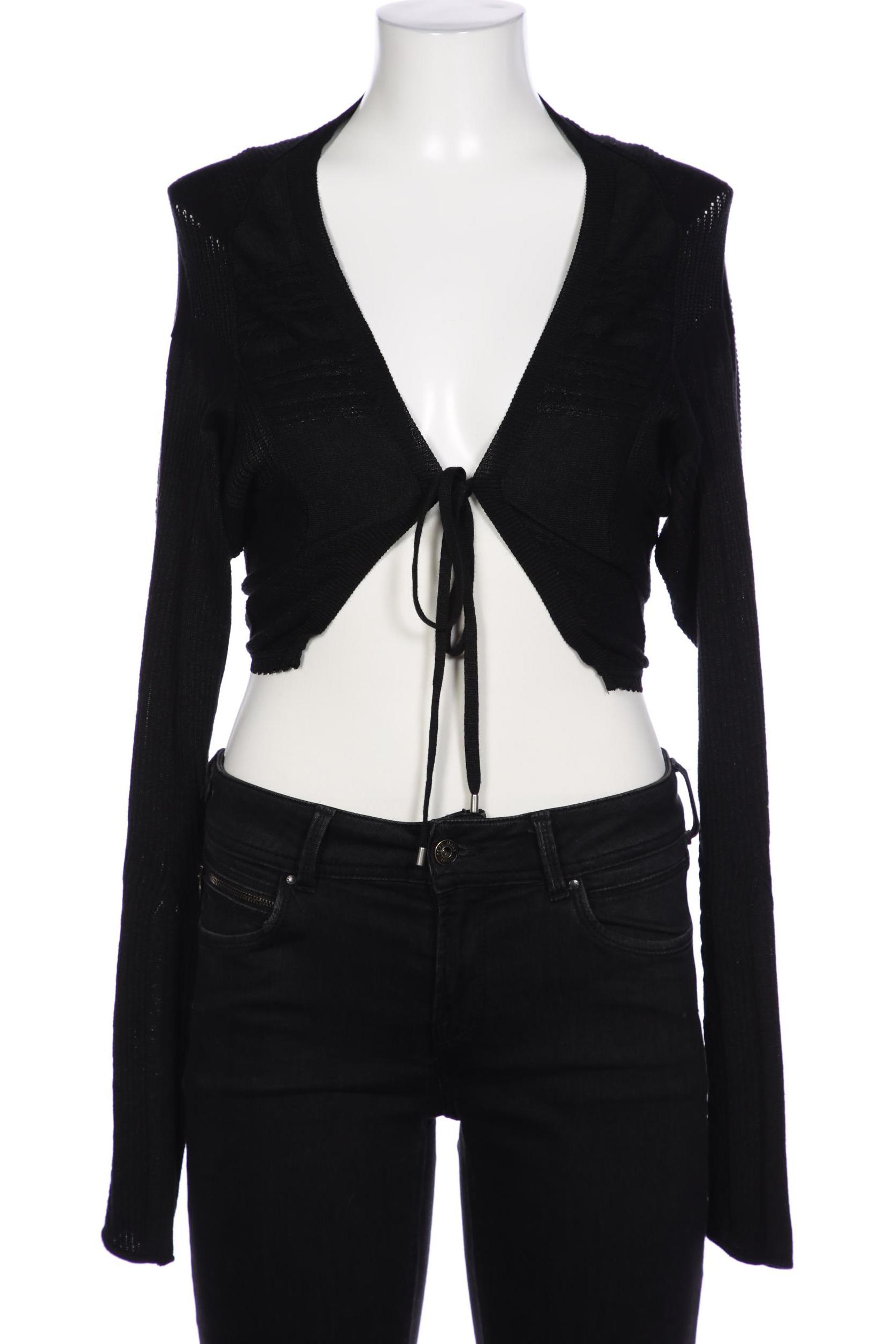 

High Damen Strickjacke, schwarz, Gr. 42