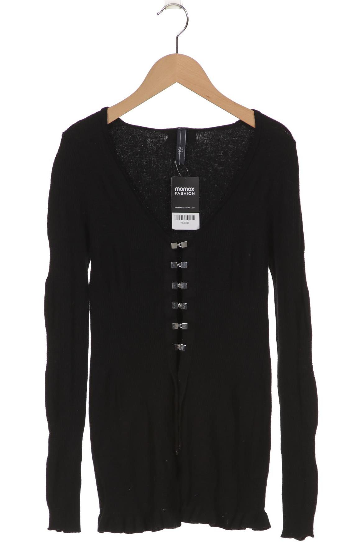 

High Damen Strickjacke, schwarz, Gr. 36