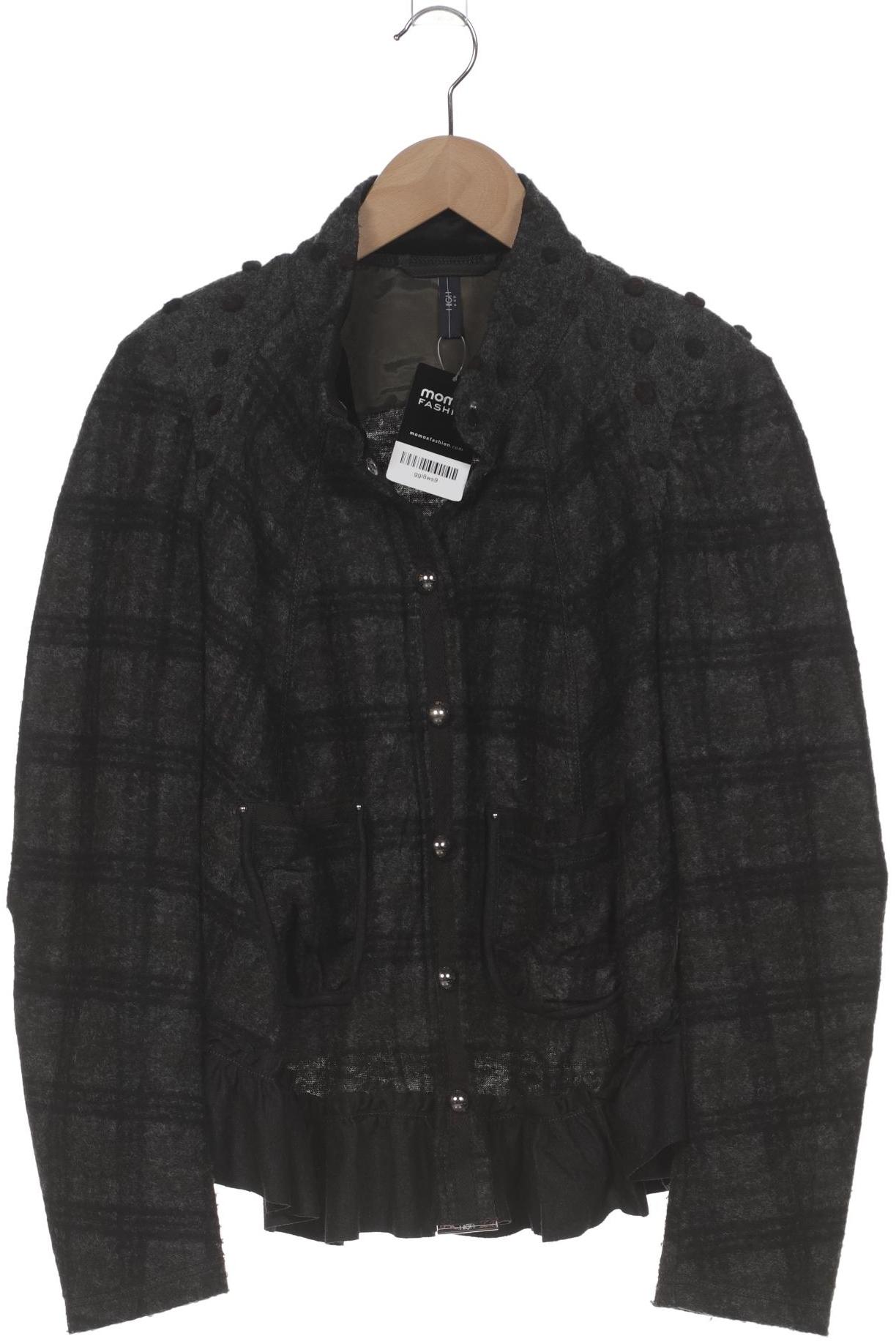 

High Damen Strickjacke, grau, Gr. 38