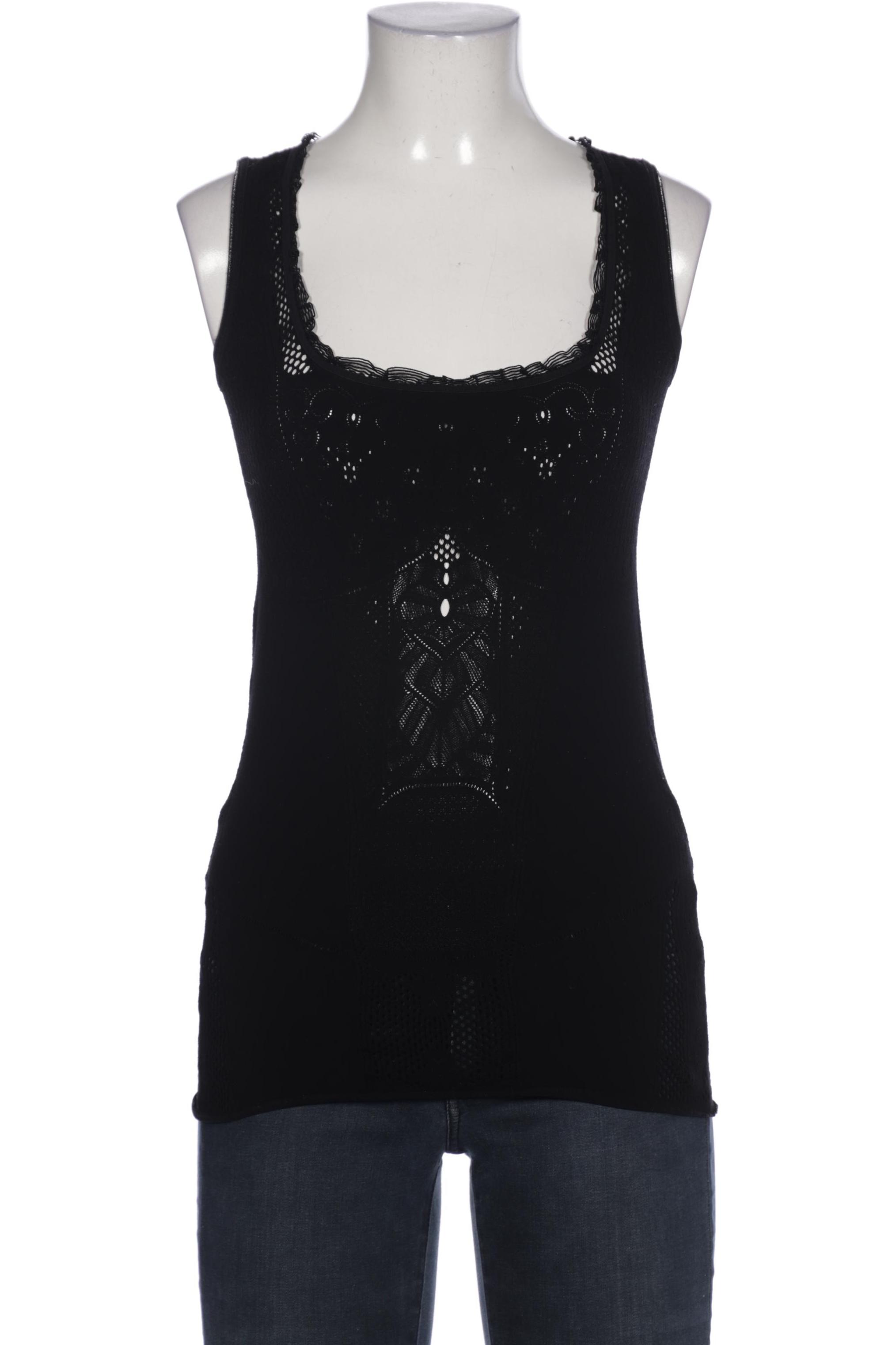 

High Damen Top, schwarz