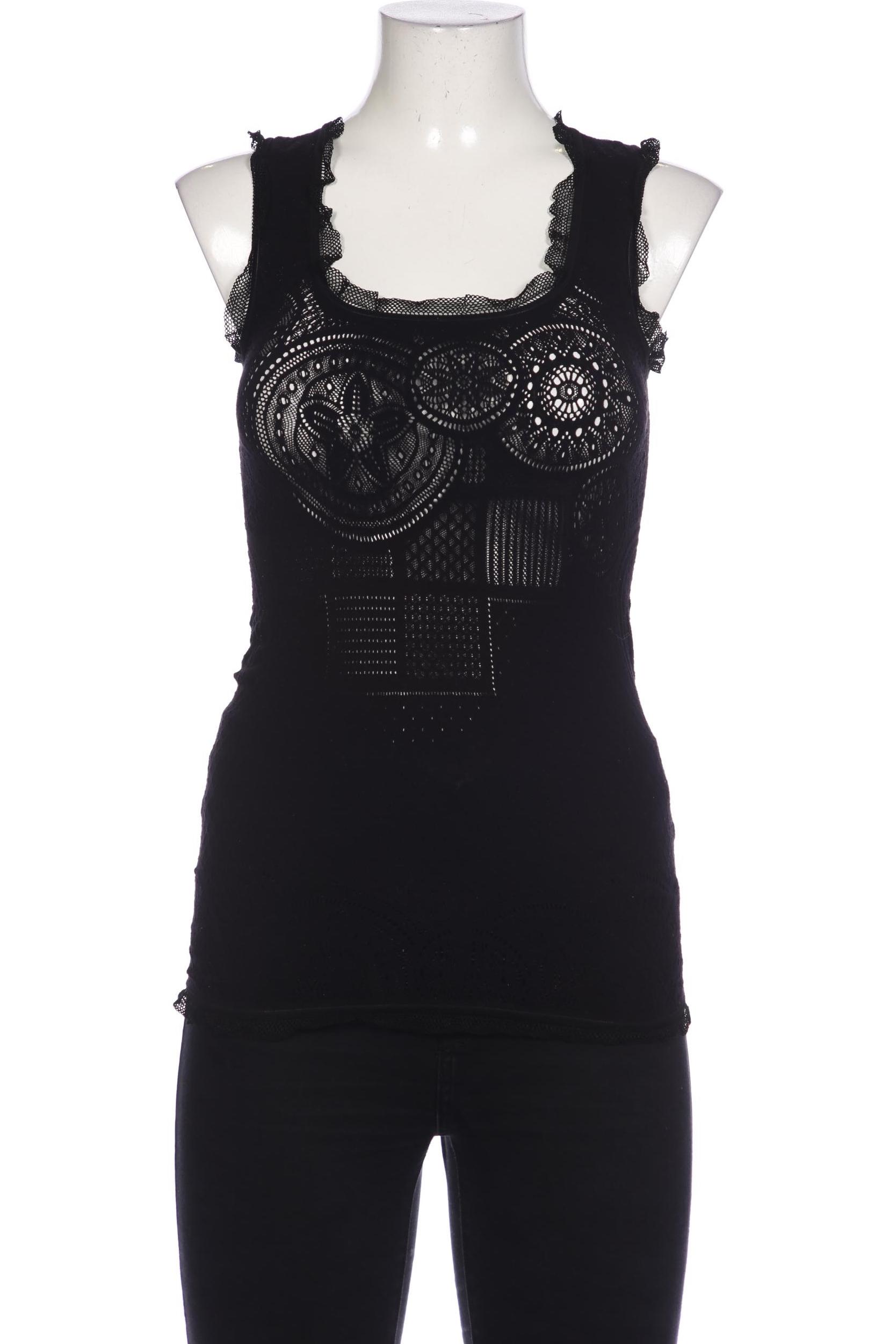 

High Damen Top, schwarz, Gr. 38