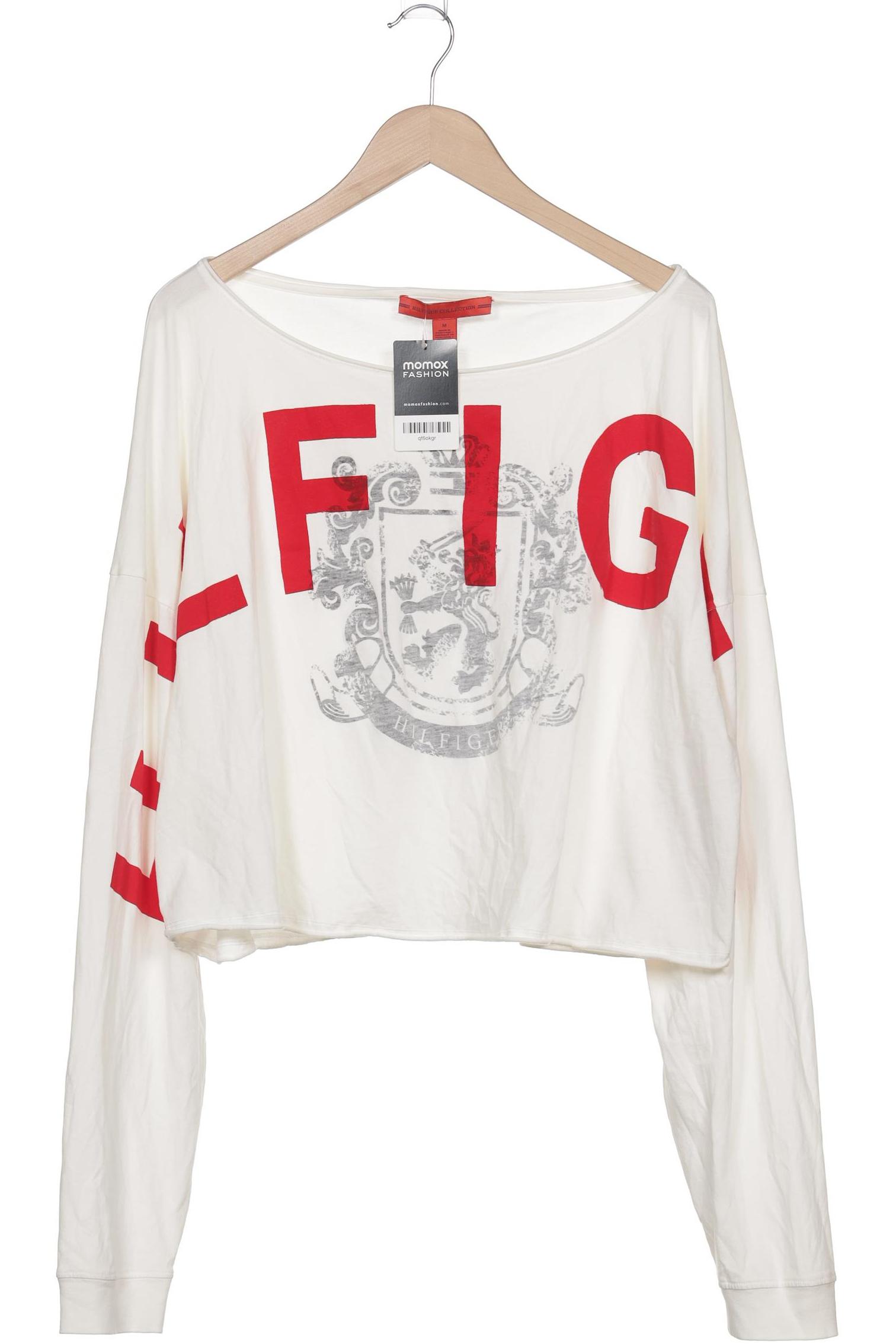 

Hilfiger Collection Damen Langarmshirt, cremeweiß, Gr. 38