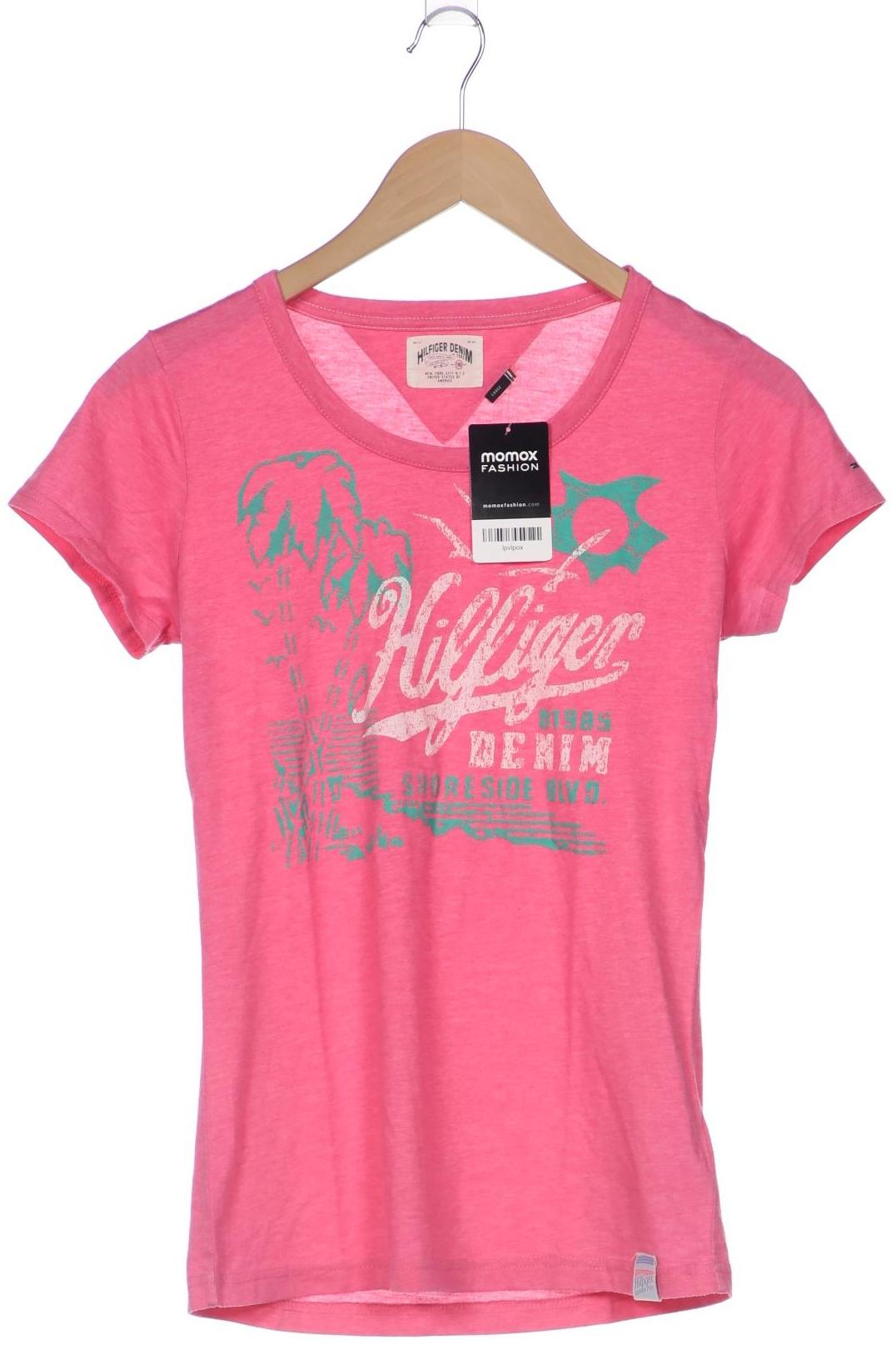 

Hilfiger Denim Damen T-Shirt, pink, Gr. 42
