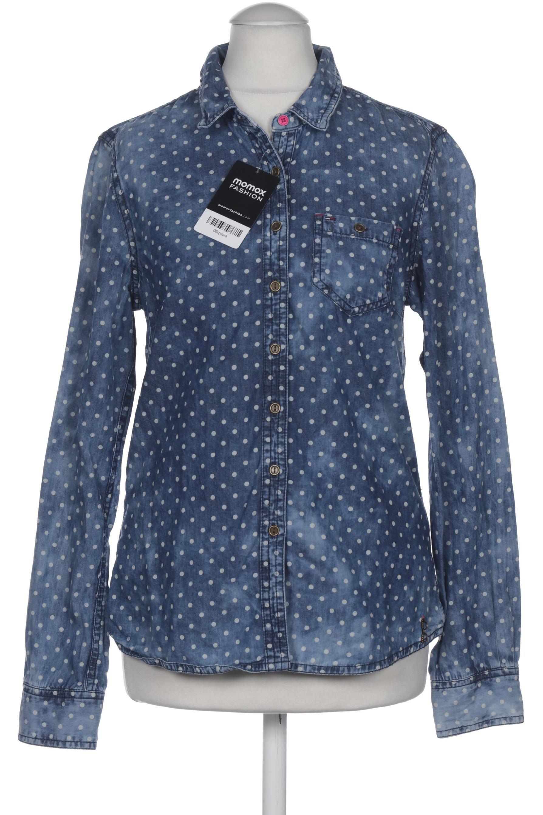 

Hilfiger Denim Damen Bluse, blau, Gr. 36