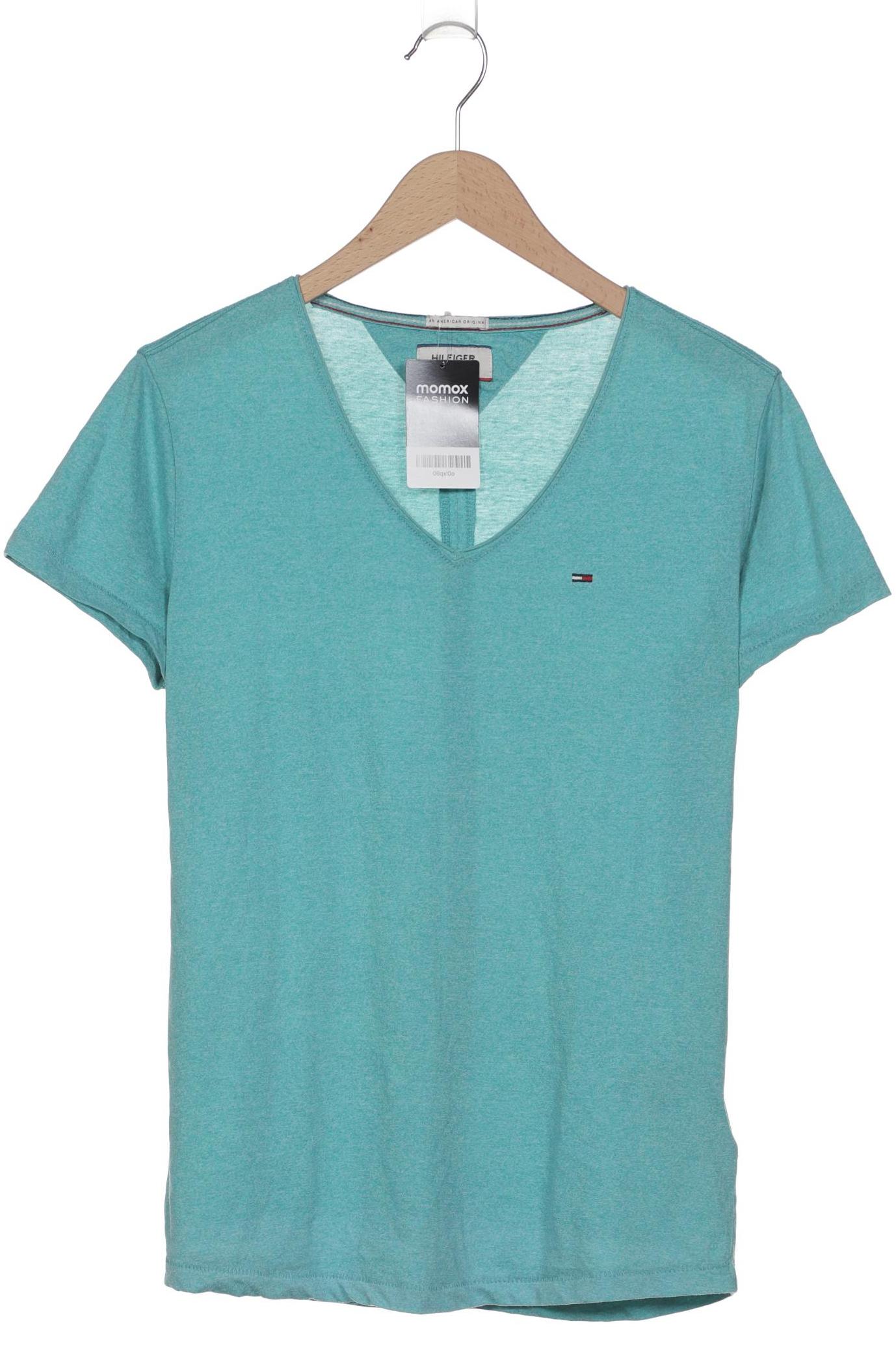 

Hilfiger Denim Damen T-Shirt, türkis, Gr. 38