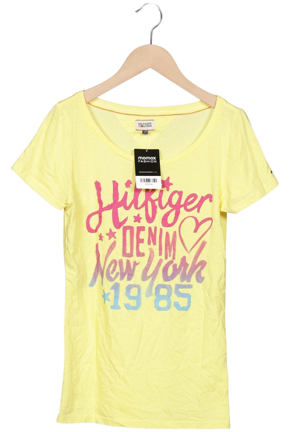 

Hilfiger Denim Damen T-Shirt, gelb, Gr. 38