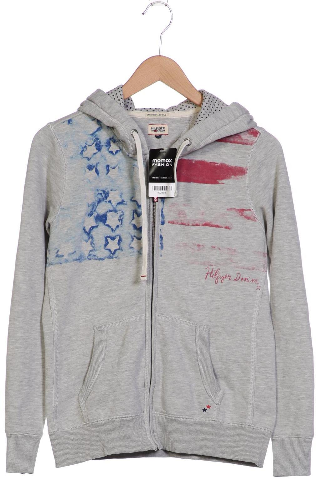 

HILFIGER DENIM Damen Kapuzenpullover, grau