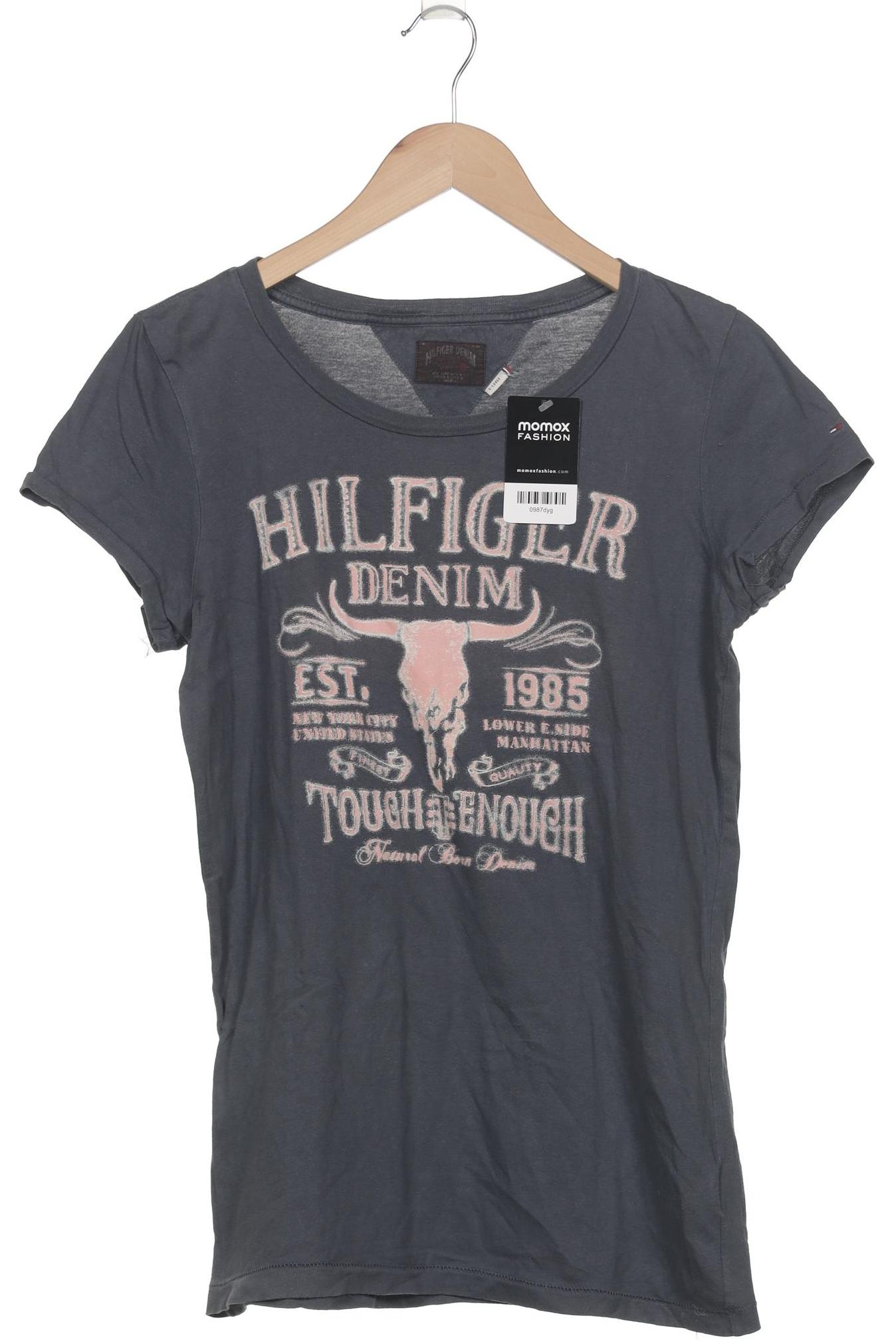 

Hilfiger Denim Damen T-Shirt, grau, Gr. 44