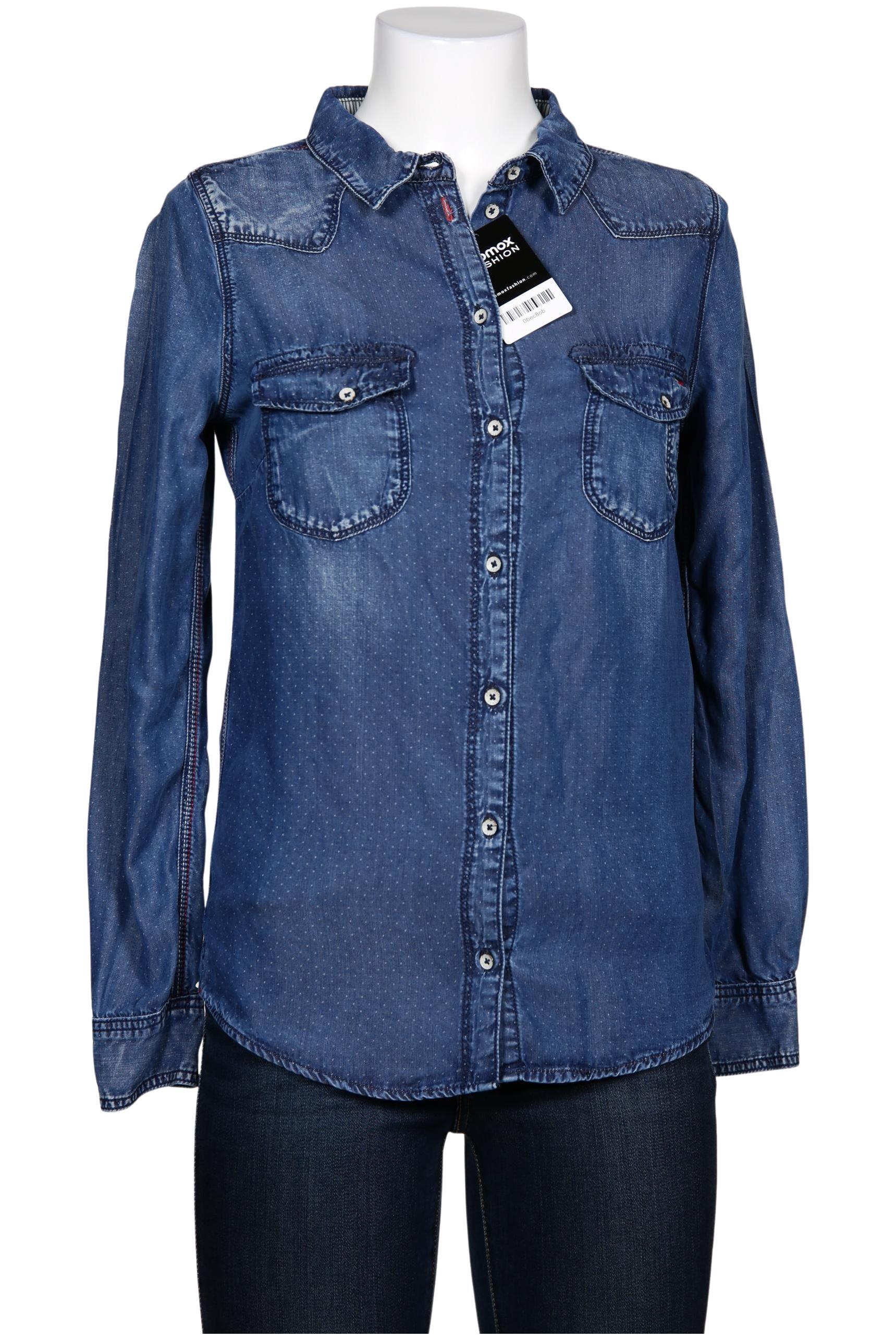 

Hilfiger Denim Damen Bluse, marineblau, Gr. 38