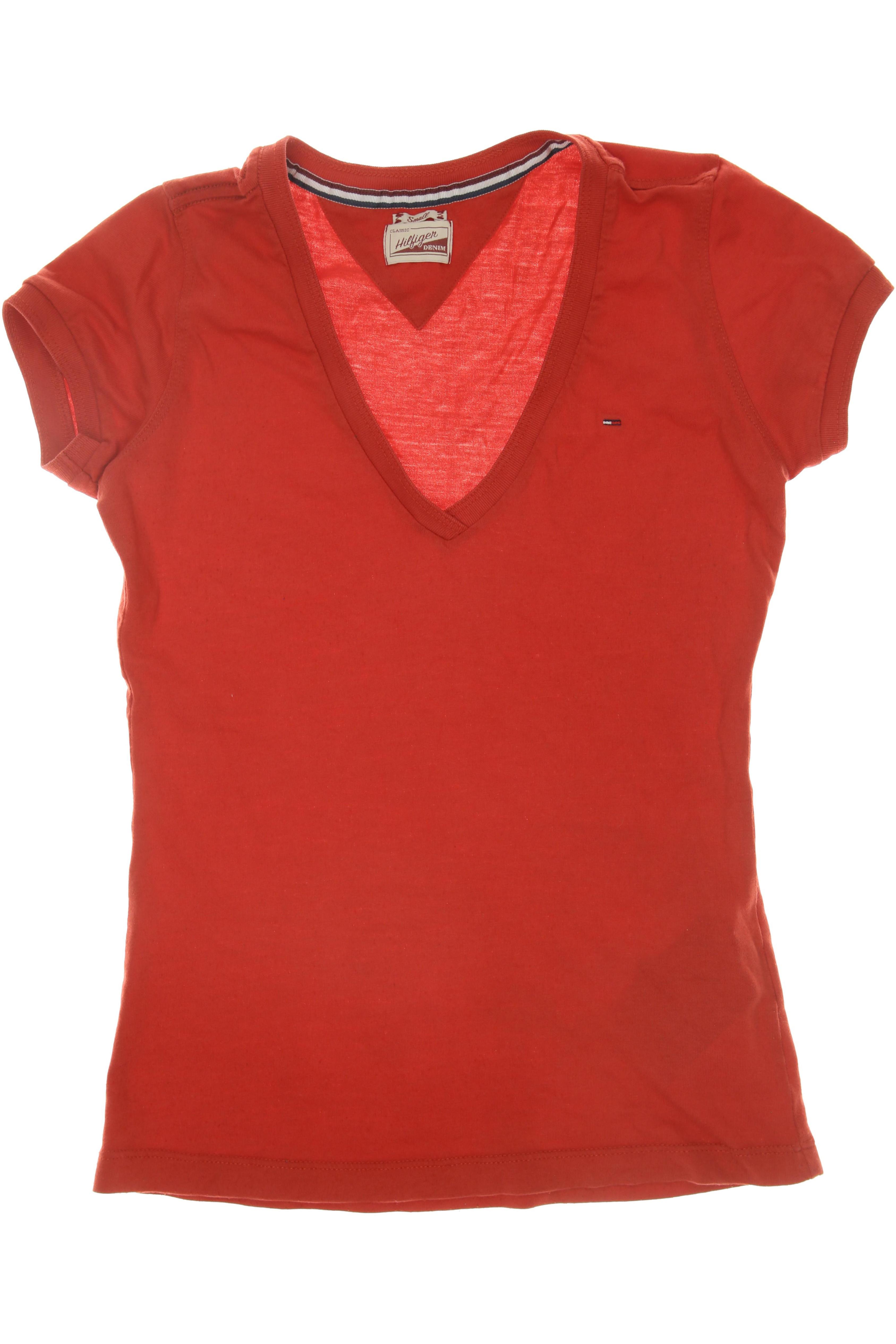 

Hilfiger Denim Damen T-Shirt, rot, Gr. 36