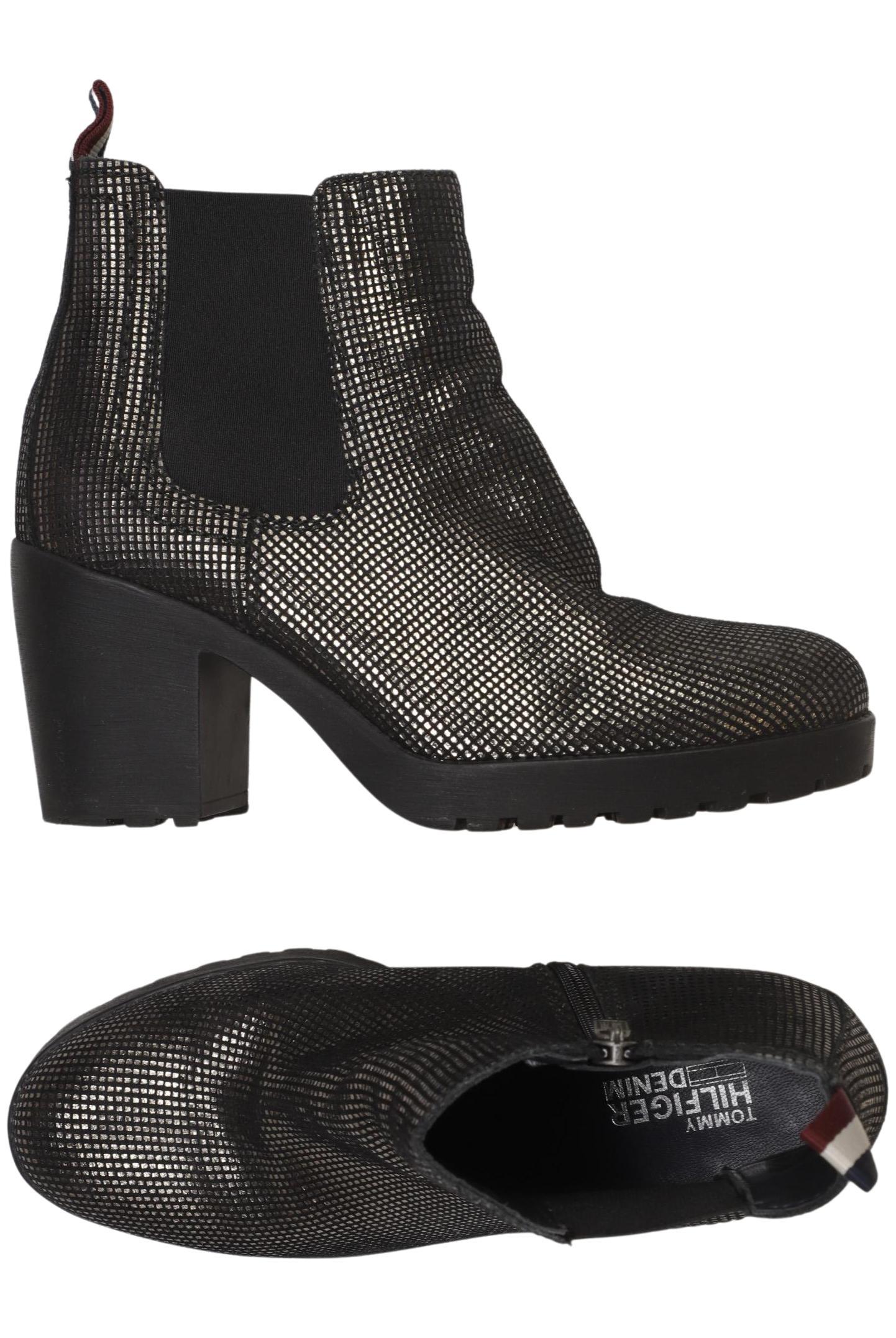 

Hilfiger Denim Damen Stiefelette, silber, Gr. 38