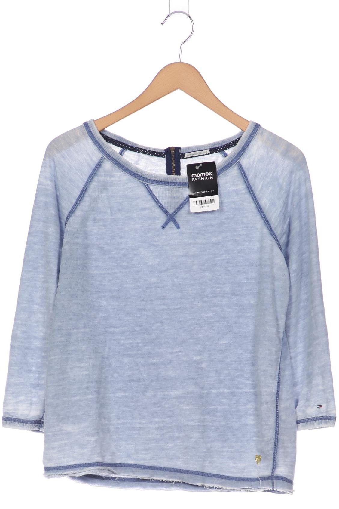 

Hilfiger Denim Damen Langarmshirt, hellblau, Gr. 38