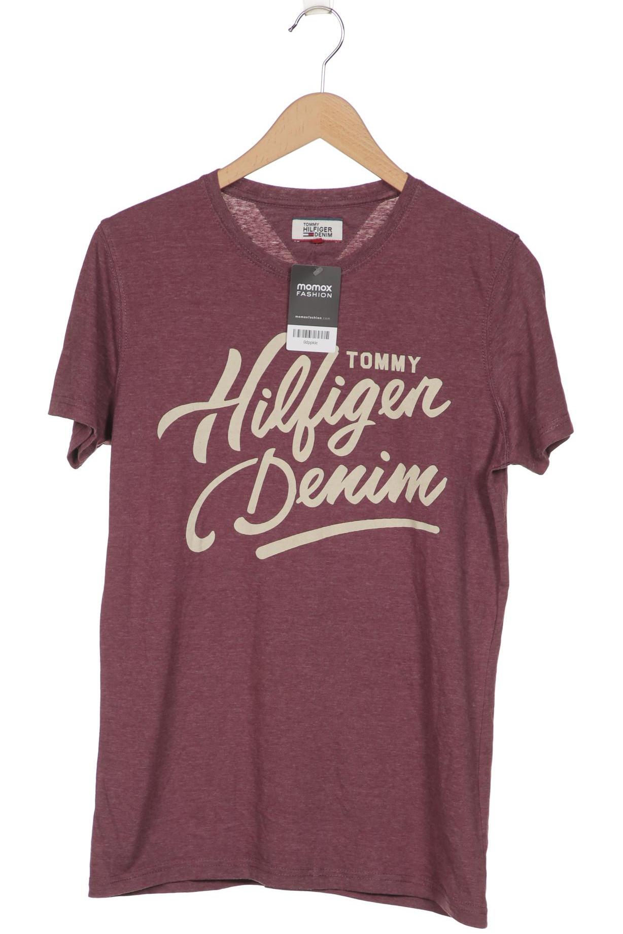 

Hilfiger Denim Damen T-Shirt, bordeaux, Gr. 42
