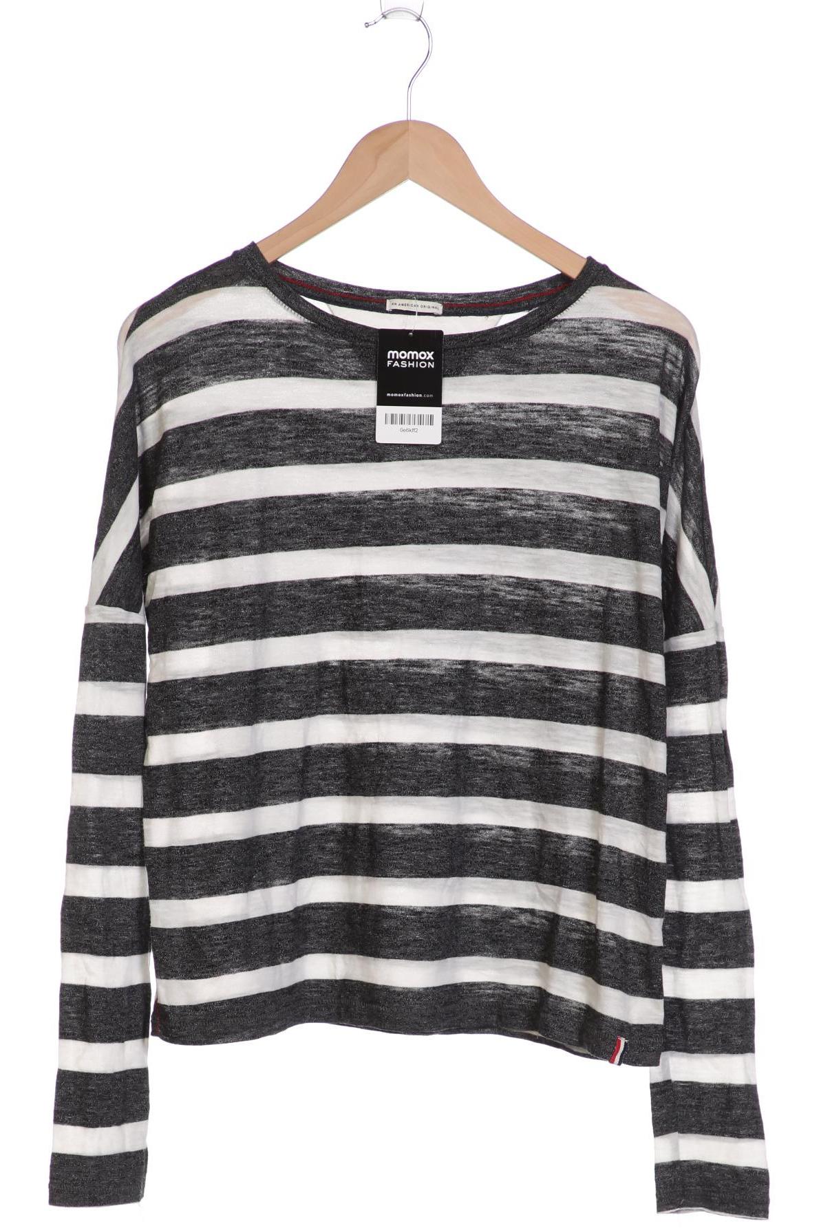 

HILFIGER DENIM Damen Langarmshirt, grau