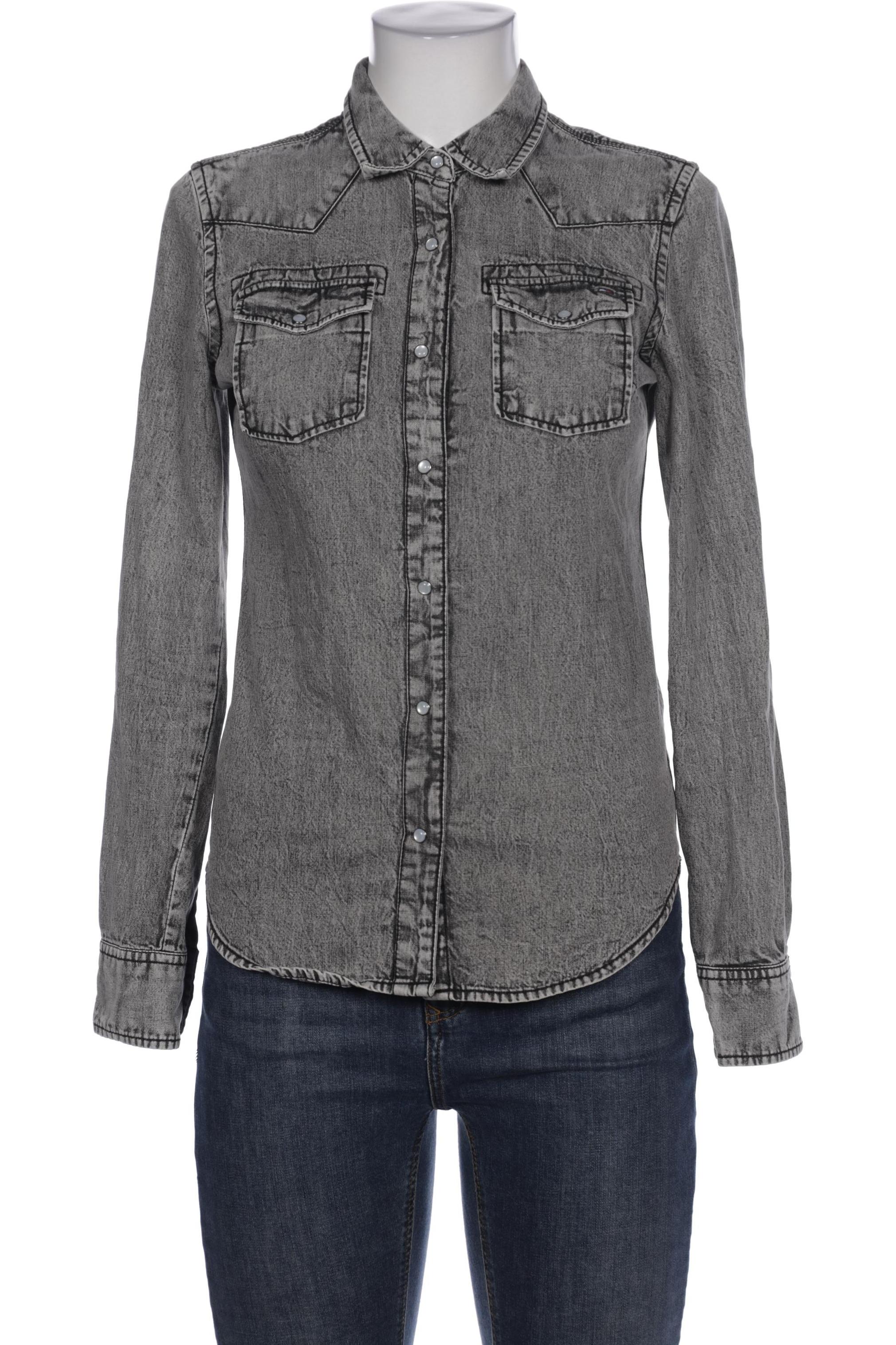 

Hilfiger Denim Damen Bluse, grau, Gr. 36