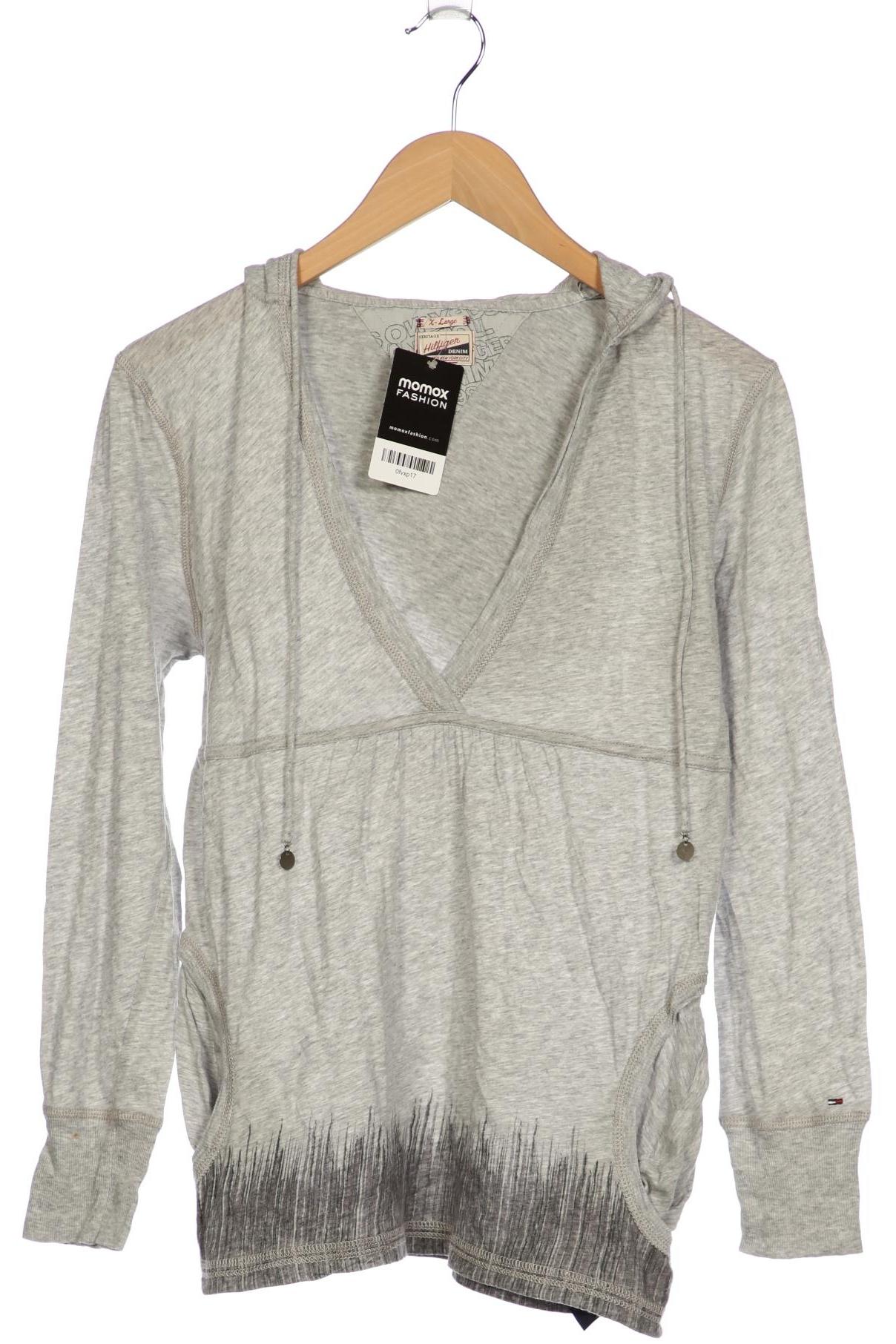 

Hilfiger Denim Damen Langarmshirt, grau, Gr. 44