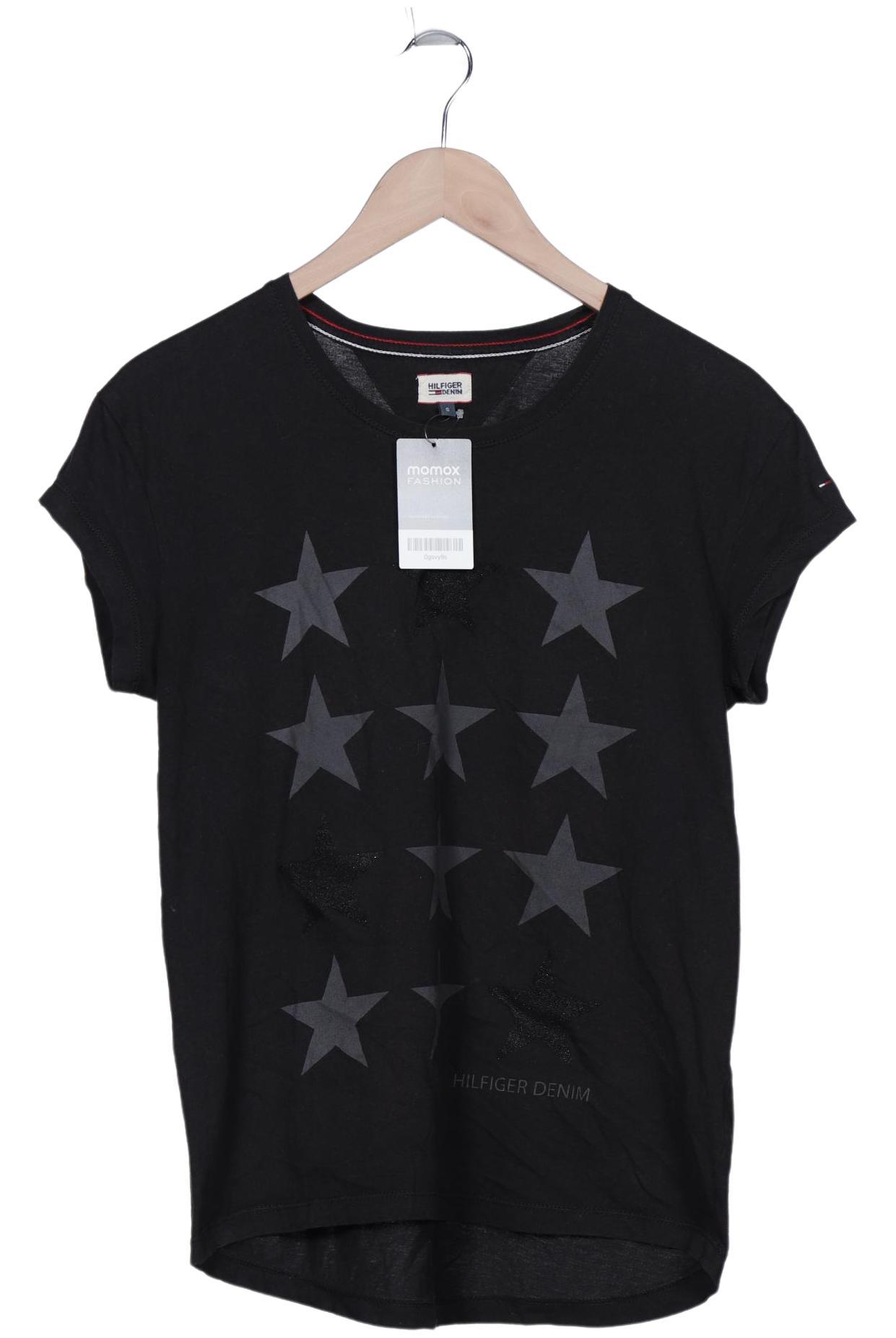 

Hilfiger Denim Damen T-Shirt, schwarz, Gr. 36