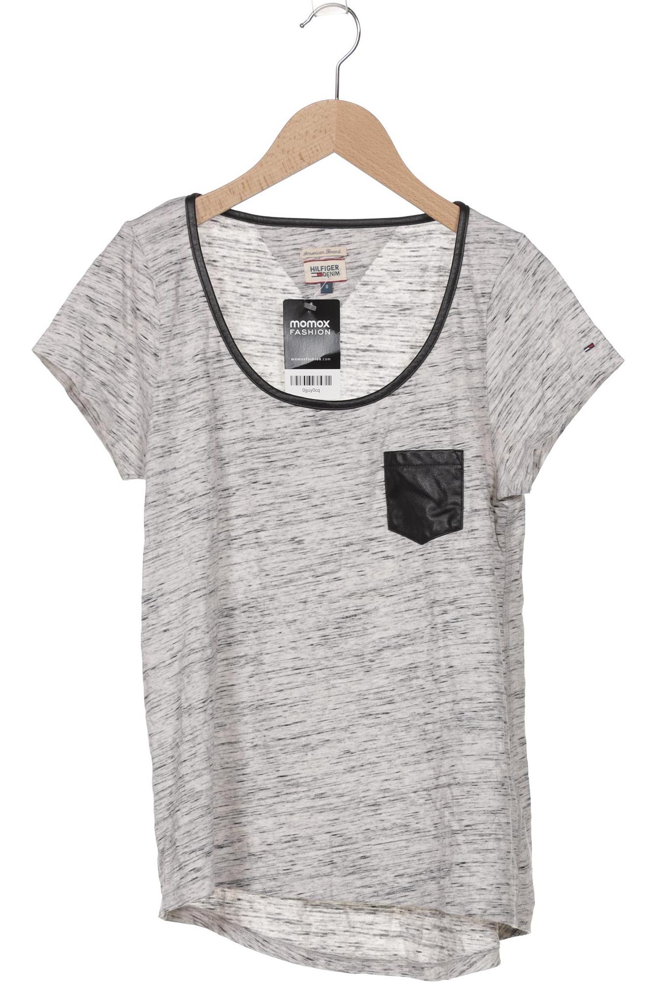 

Hilfiger Denim Damen T-Shirt, grau, Gr. 36