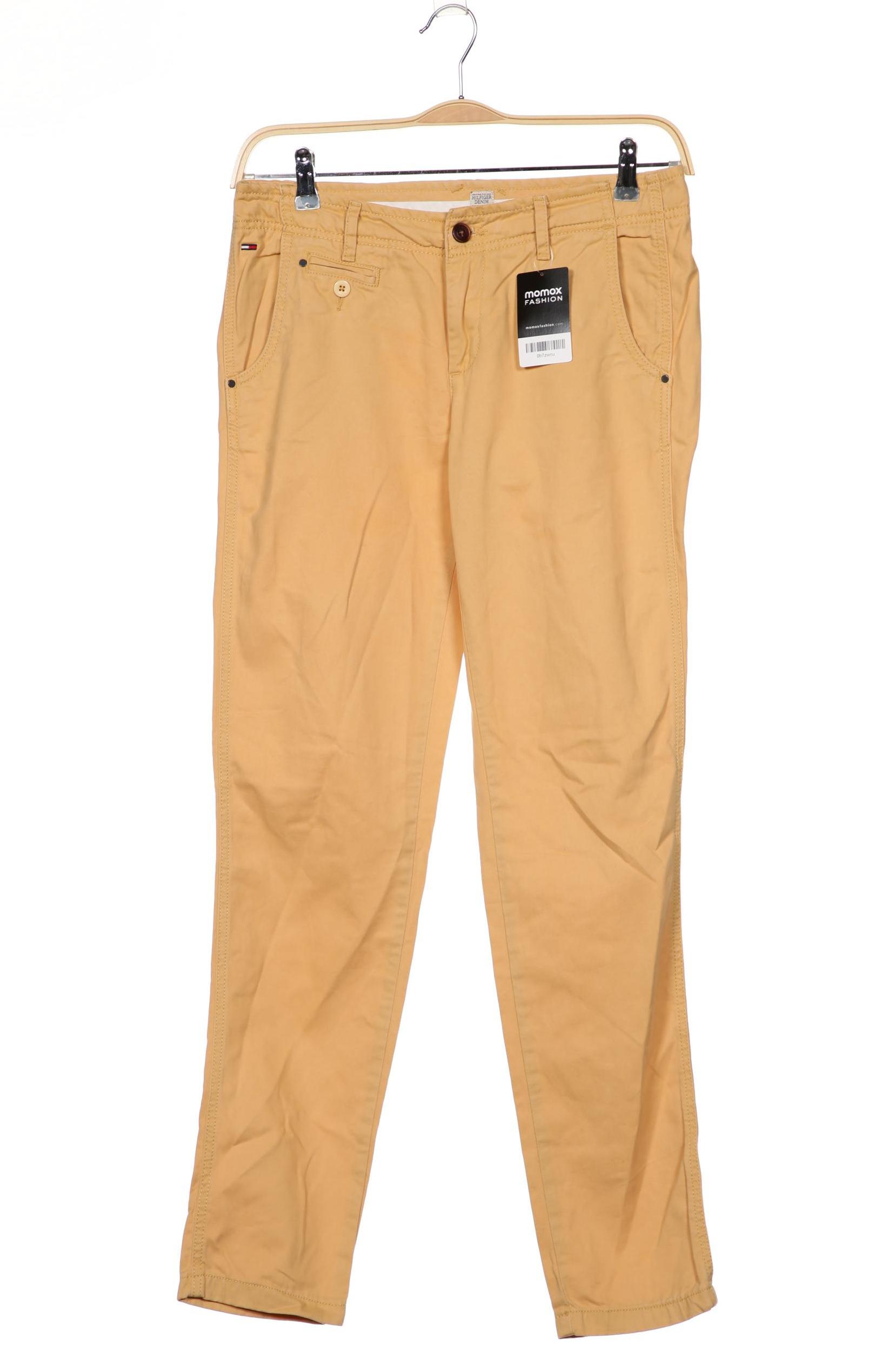

HILFIGER DENIM Damen Stoffhose, gelb