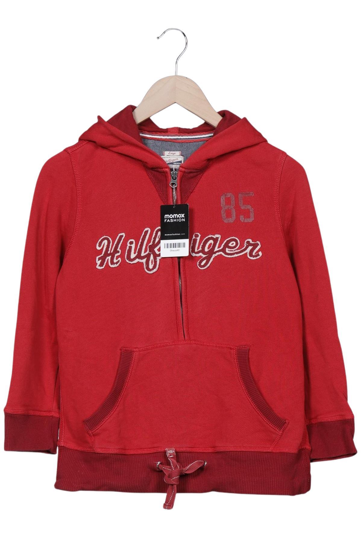 

Hilfiger Denim Damen Kapuzenpullover, rot, Gr. 42