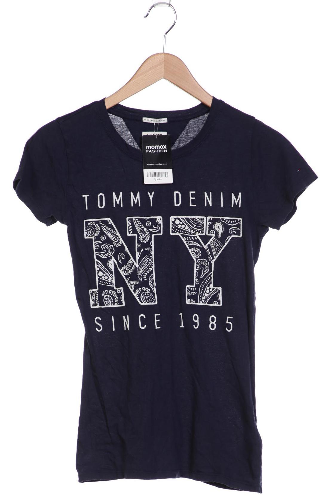 

Hilfiger Denim Damen T-Shirt, marineblau, Gr. 36