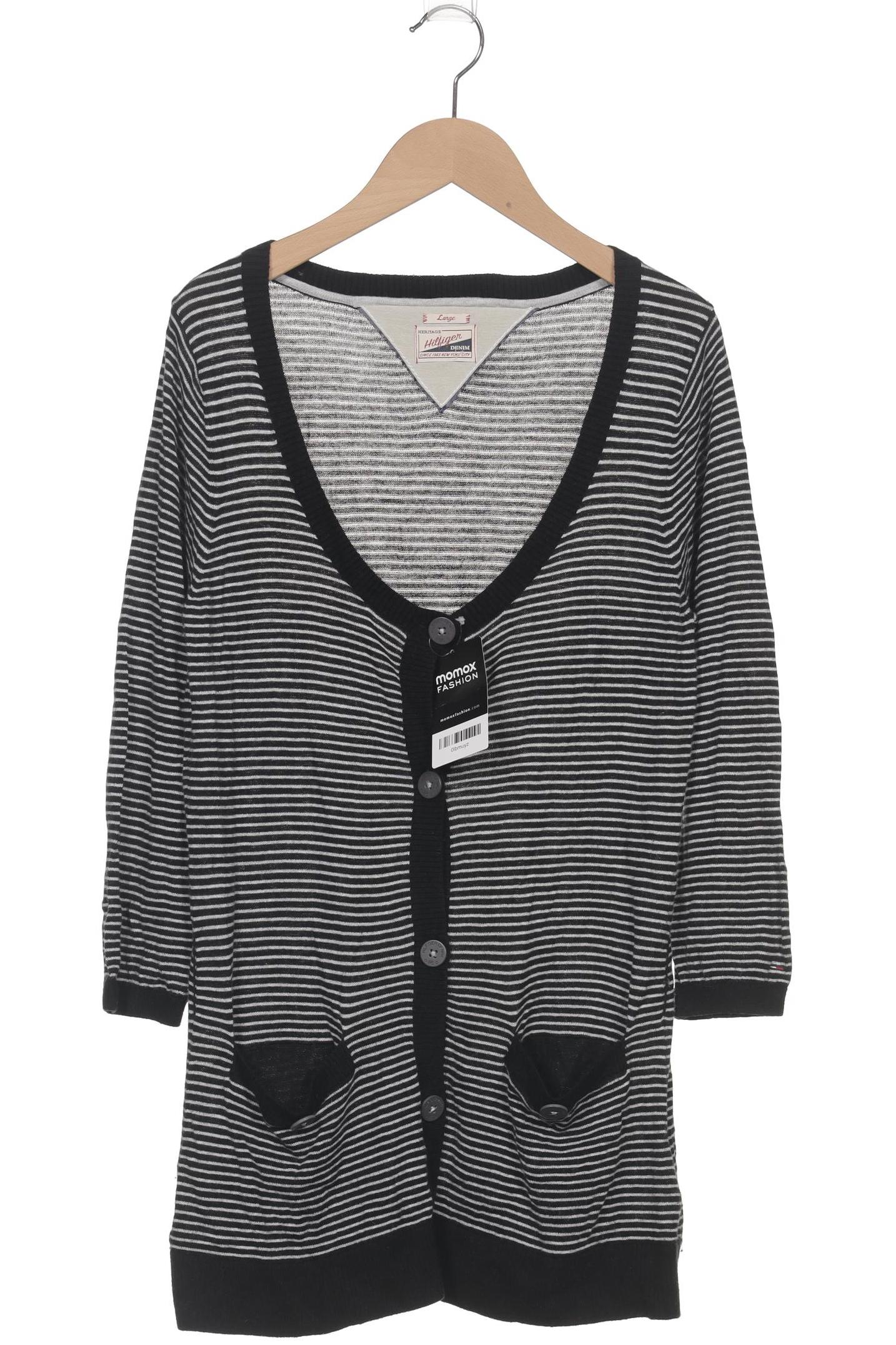 

Hilfiger Denim Damen Strickjacke, schwarz, Gr. 42
