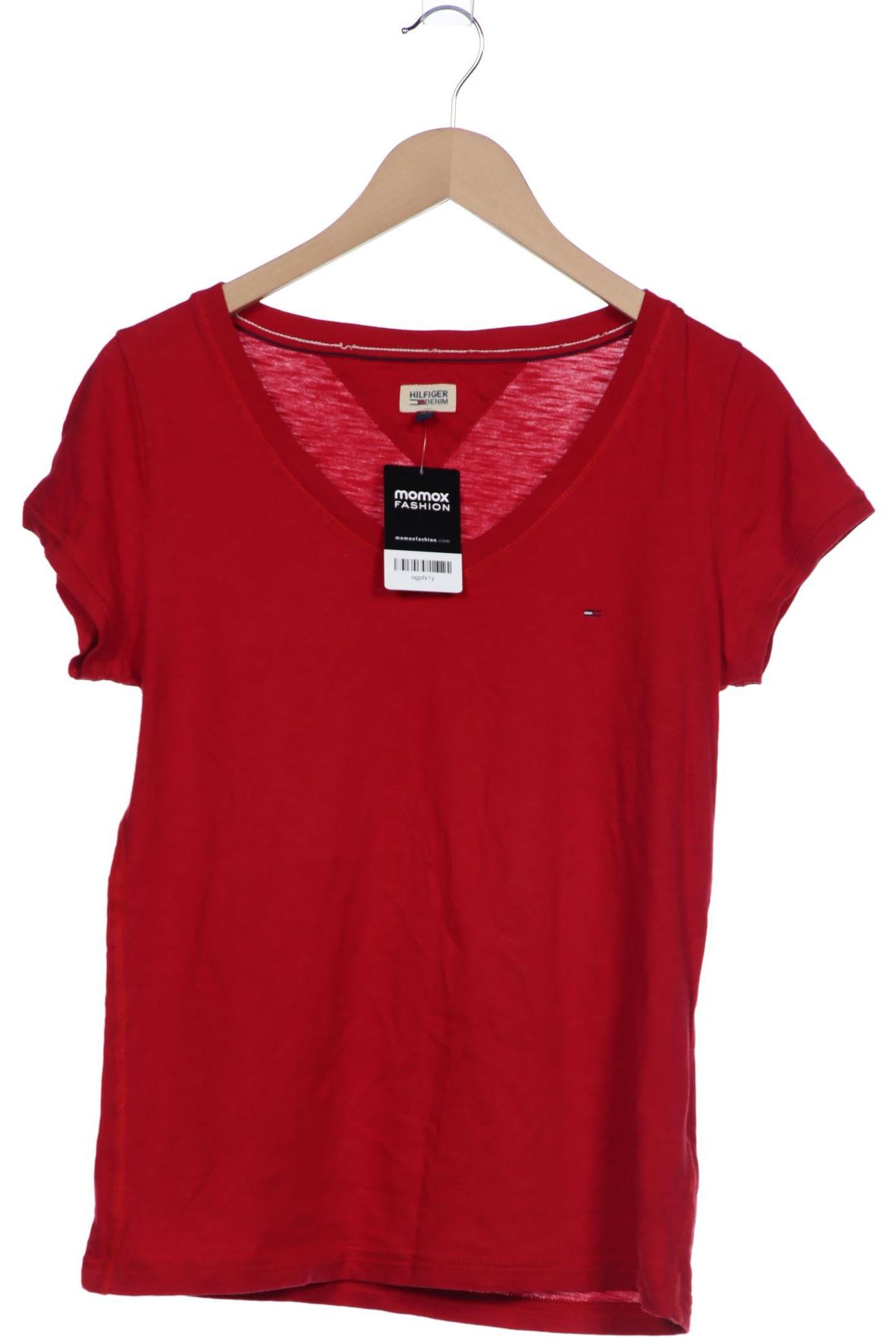 

Hilfiger Denim Damen T-Shirt, rot, Gr. 38