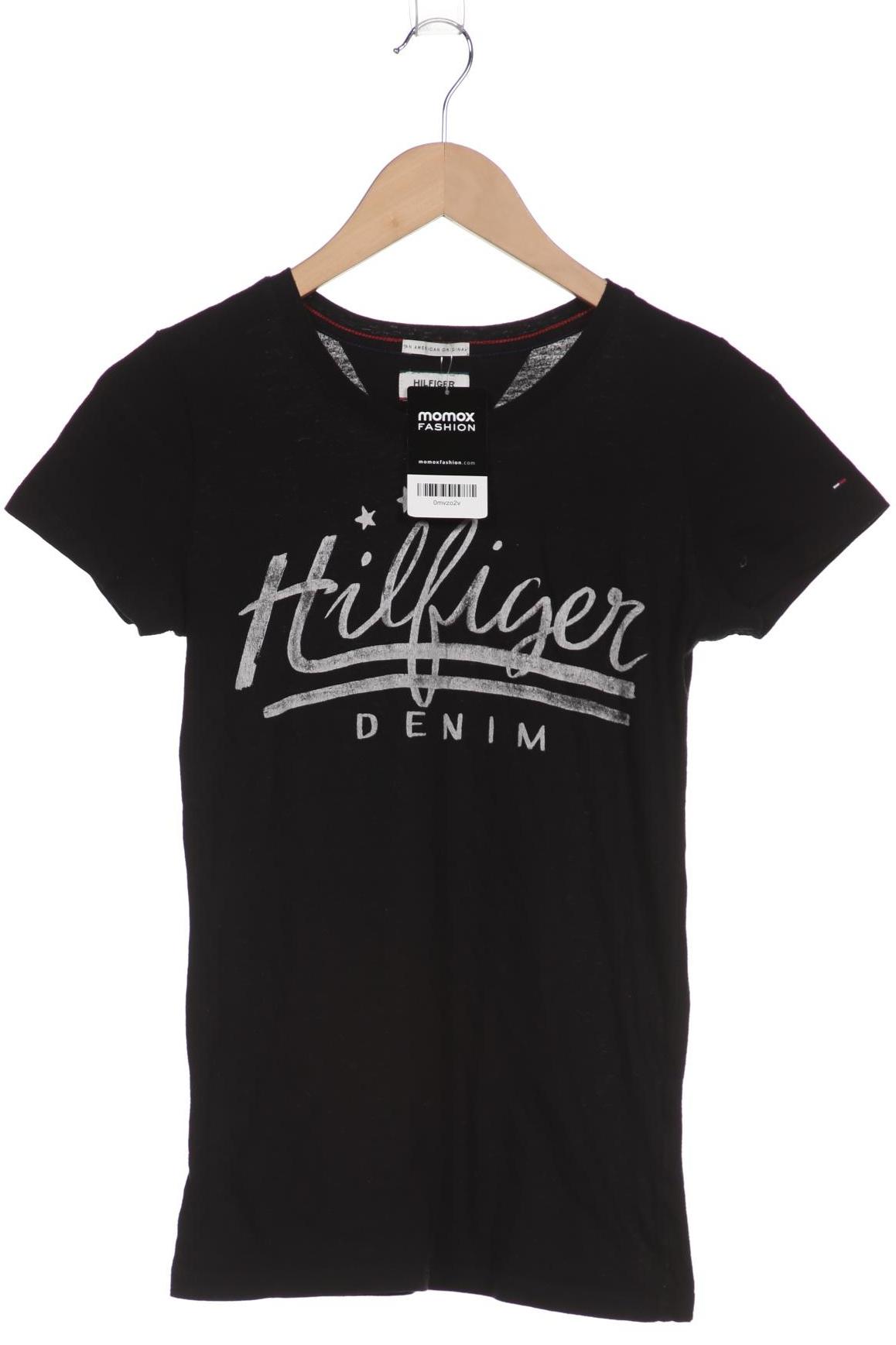 

Hilfiger Denim Damen T-Shirt, schwarz, Gr. 36