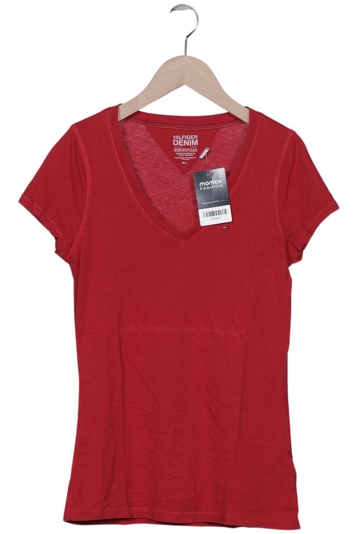 

Hilfiger Denim Damen T-Shirt, rot, Gr. 36