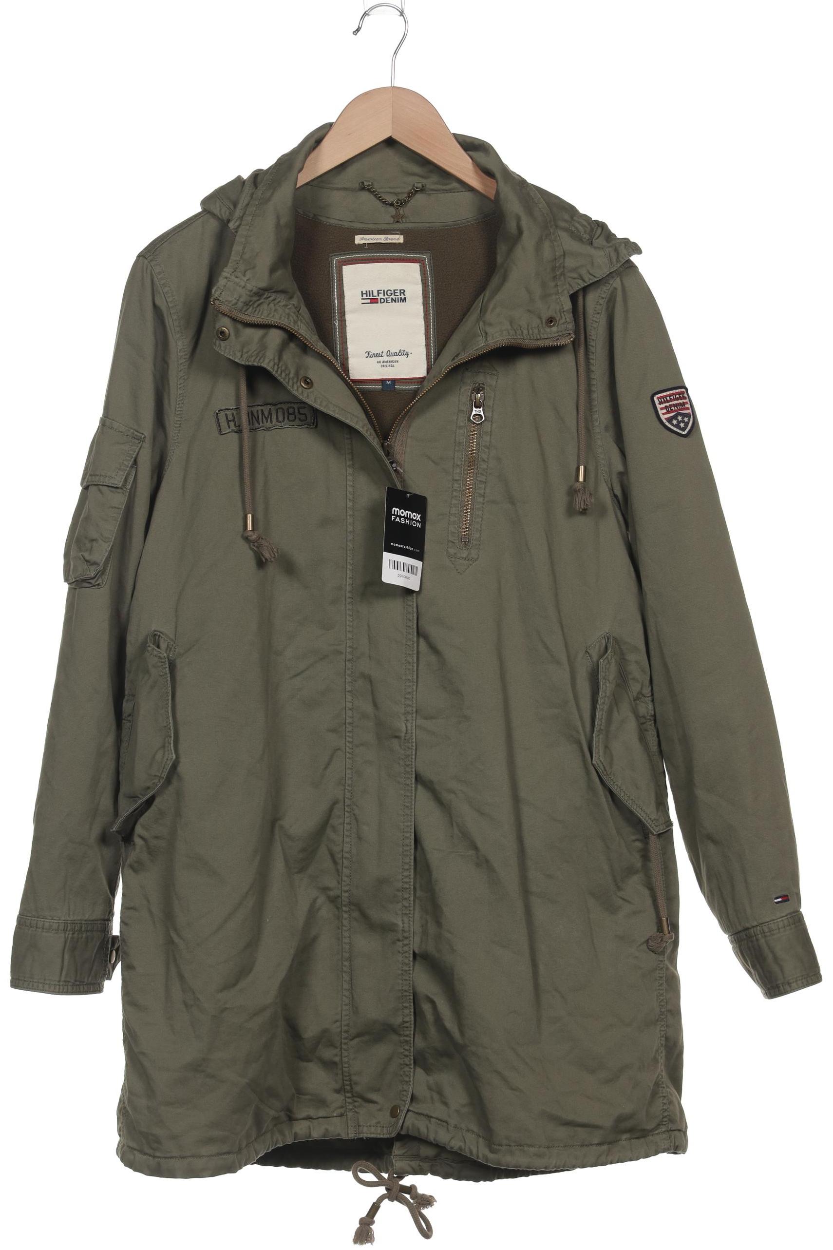

Hilfiger Denim Damen Mantel, grün, Gr. 38
