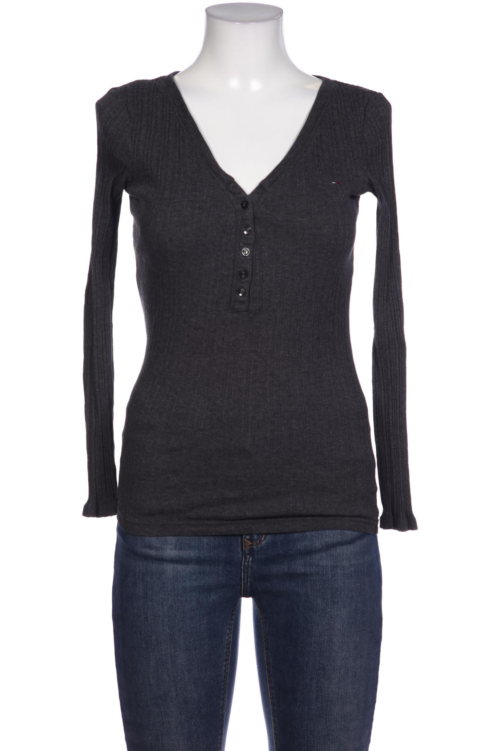 

HILFIGER DENIM Damen Langarmshirt, grau