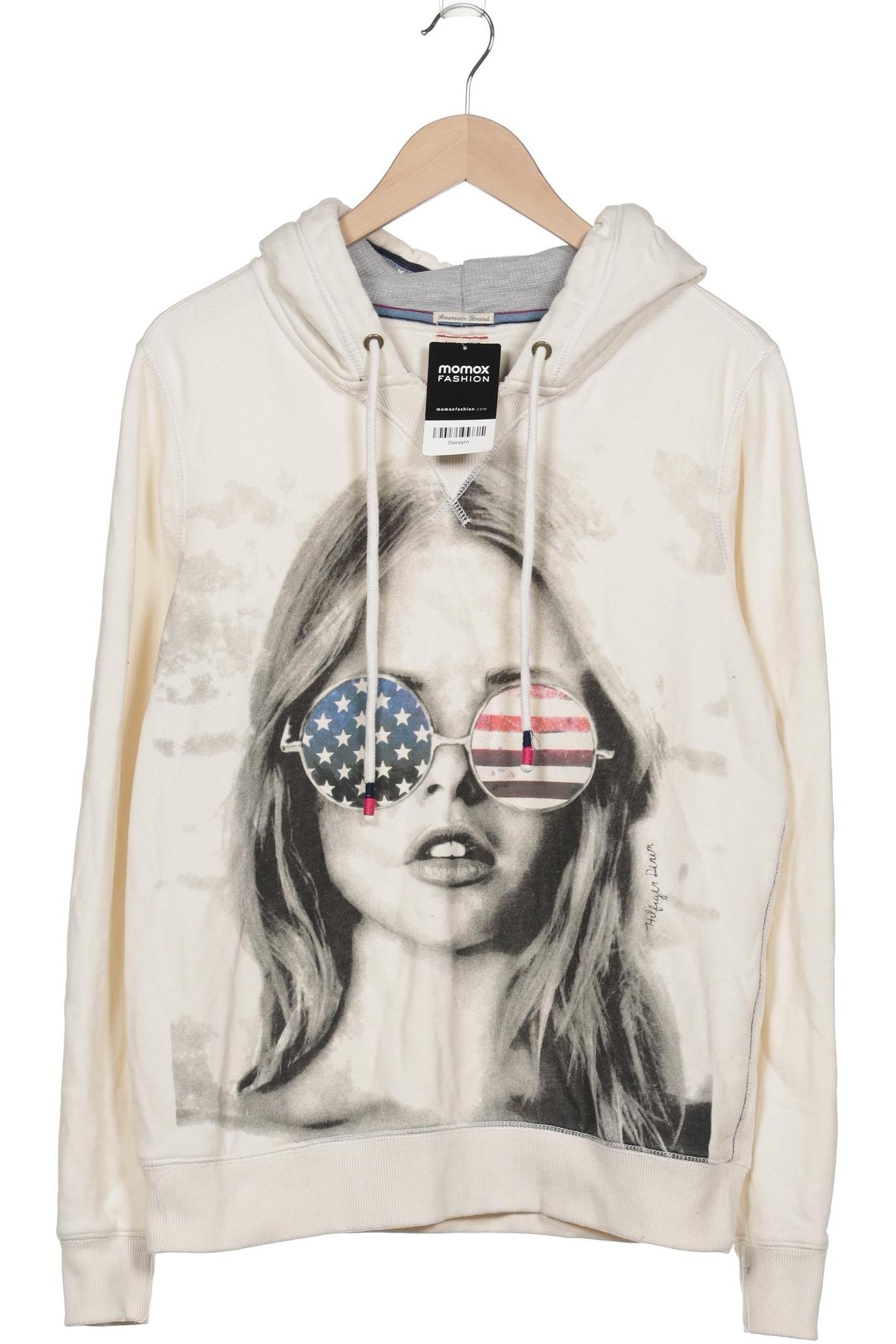 

Hilfiger Denim Damen Kapuzenpullover, cremeweiß, Gr. 44