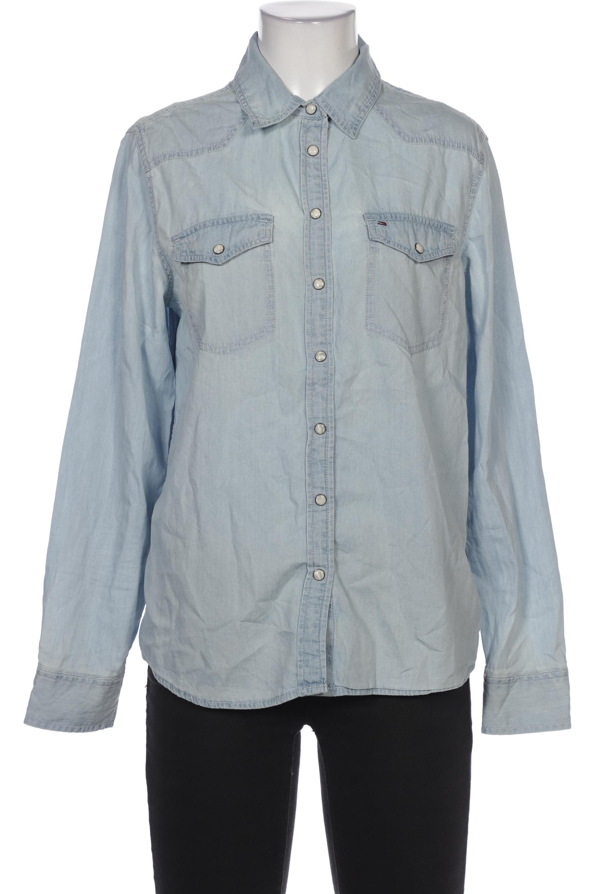 

Hilfiger Denim Damen Bluse, hellblau, Gr. 38