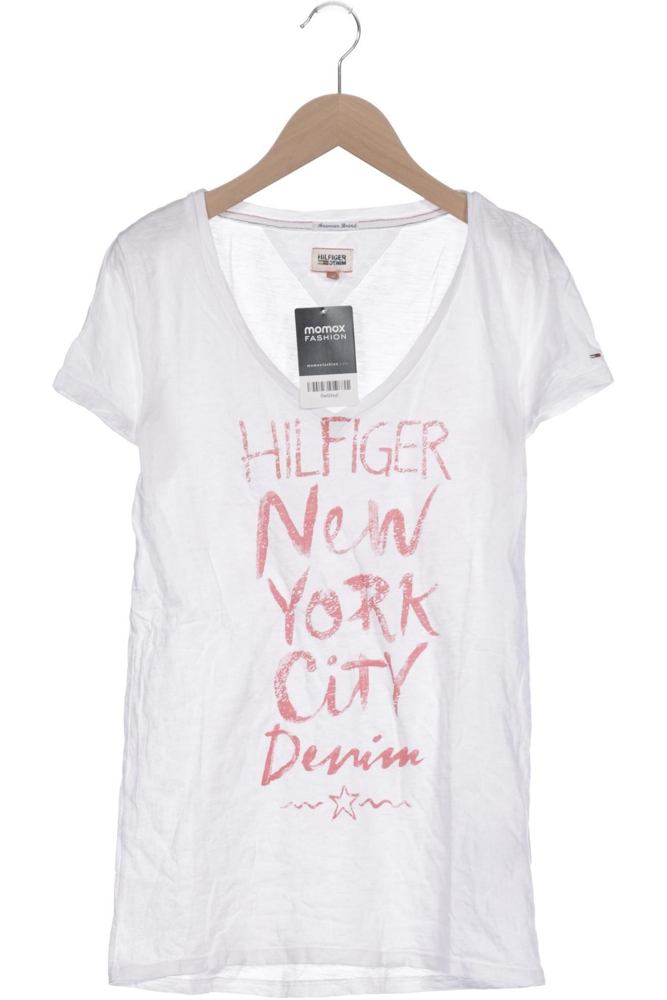 

Hilfiger Denim Damen T-Shirt, weiß, Gr. 38