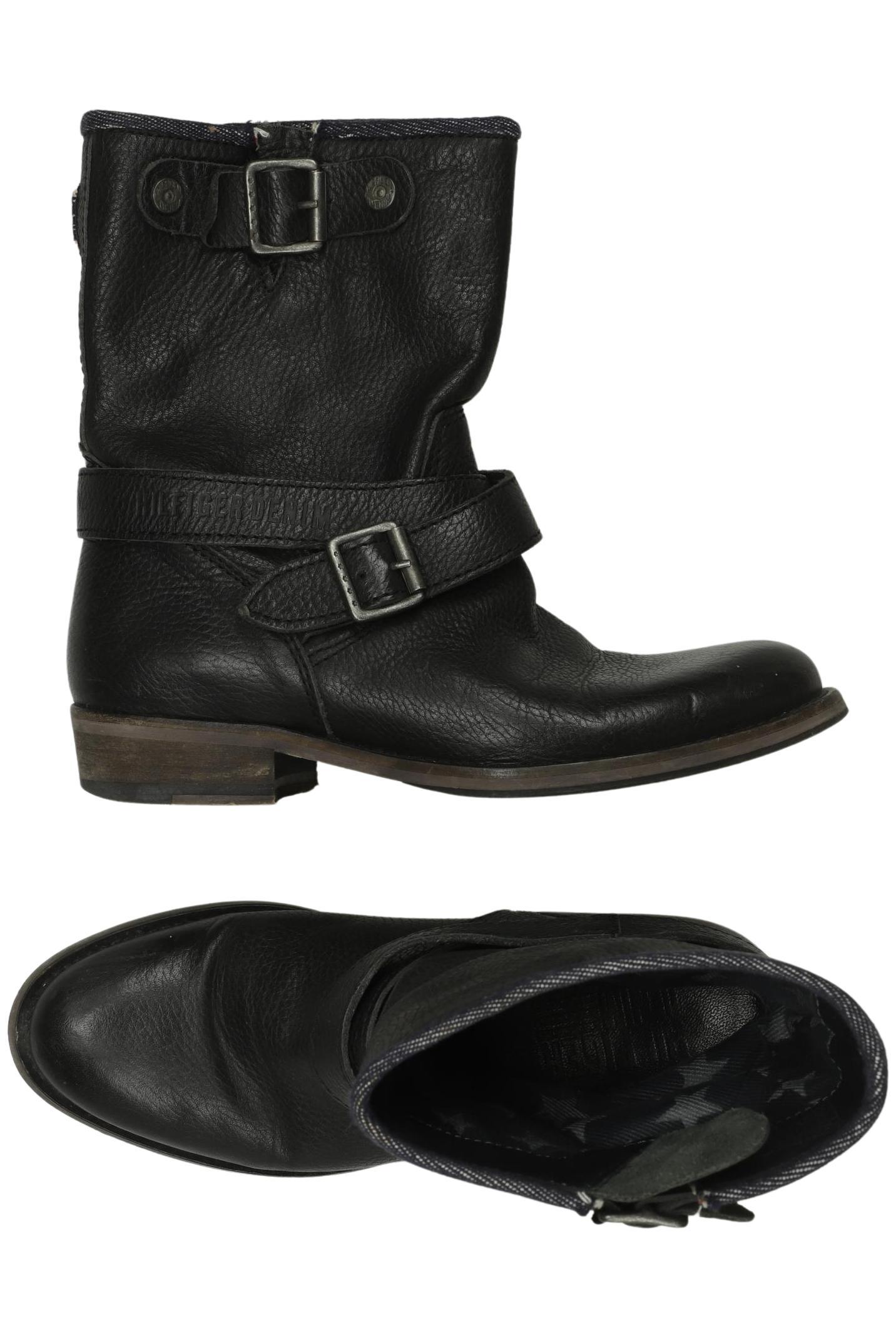 

Hilfiger Denim Damen Stiefelette, schwarz, Gr. 37