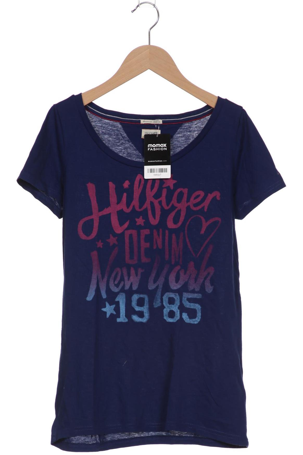 

HILFIGER DENIM Damen T-Shirt, marineblau