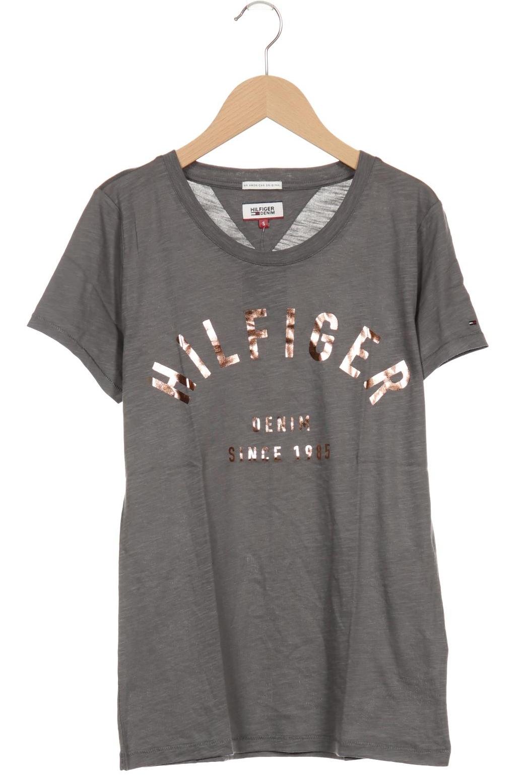 

Hilfiger Denim Damen T-Shirt, grau, Gr. 36