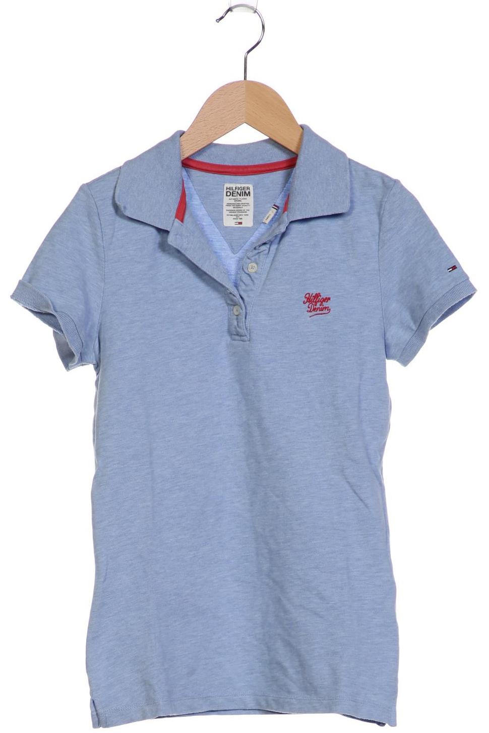 

Hilfiger Denim Damen Poloshirt, hellblau, Gr. 36
