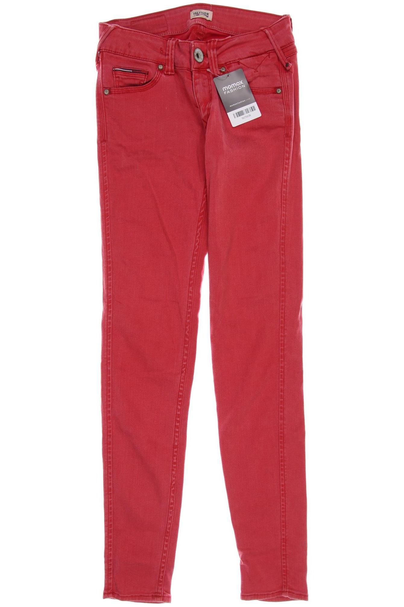 

Hilfiger Denim Damen Jeans, rot, Gr. 25