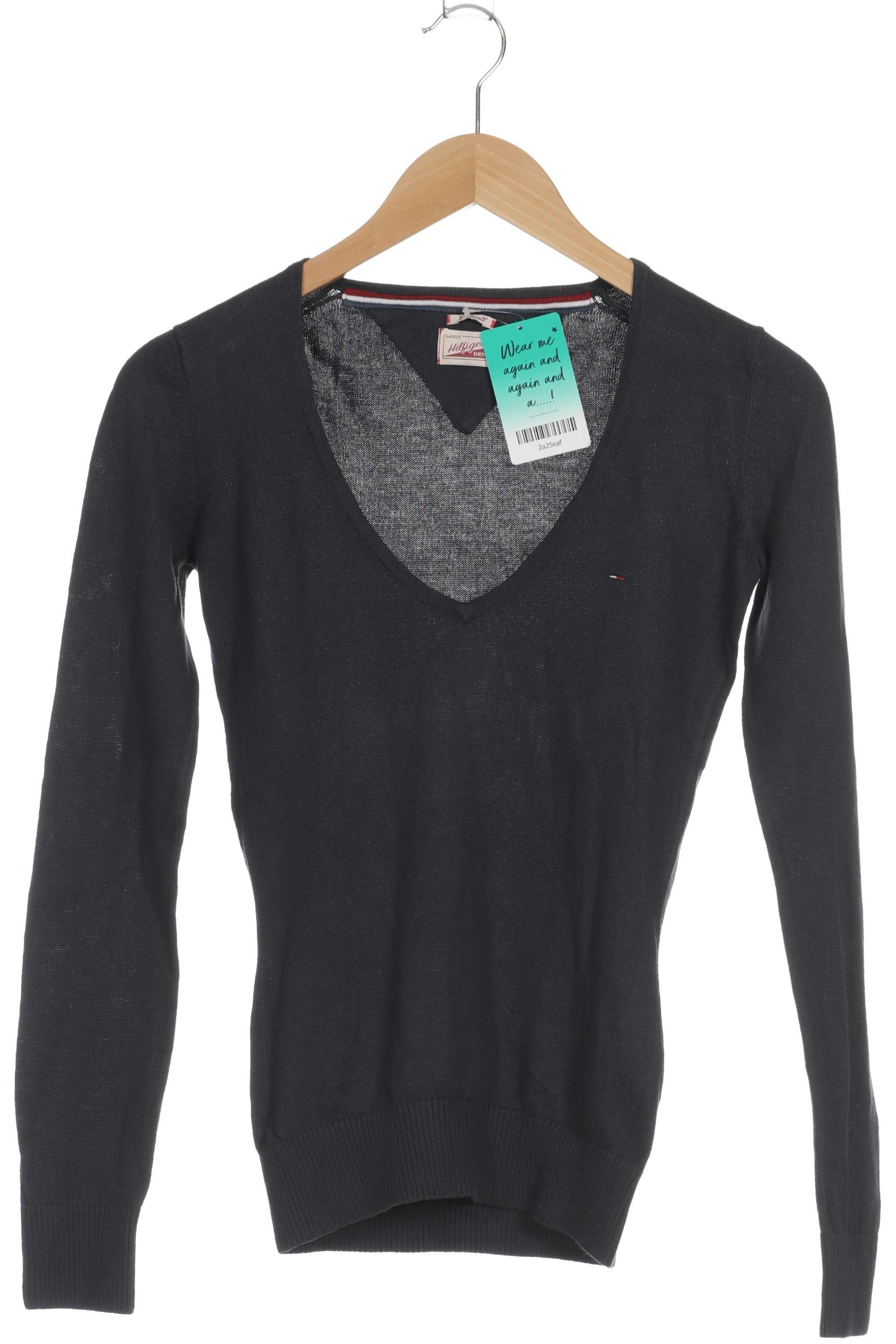 

Hilfiger Denim Damen Pullover, grau, Gr. 34