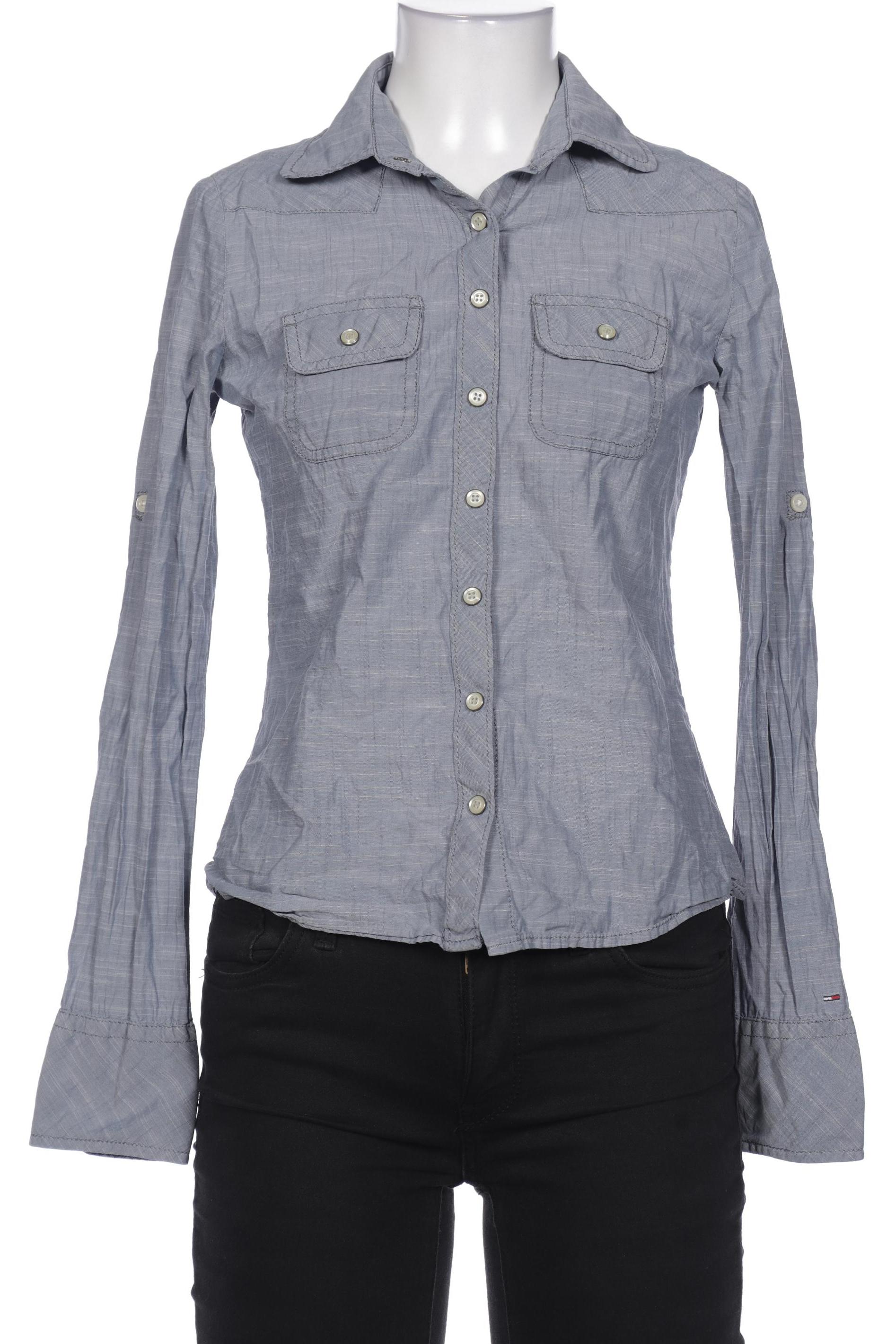 

Hilfiger Denim Damen Bluse, hellblau, Gr. 34