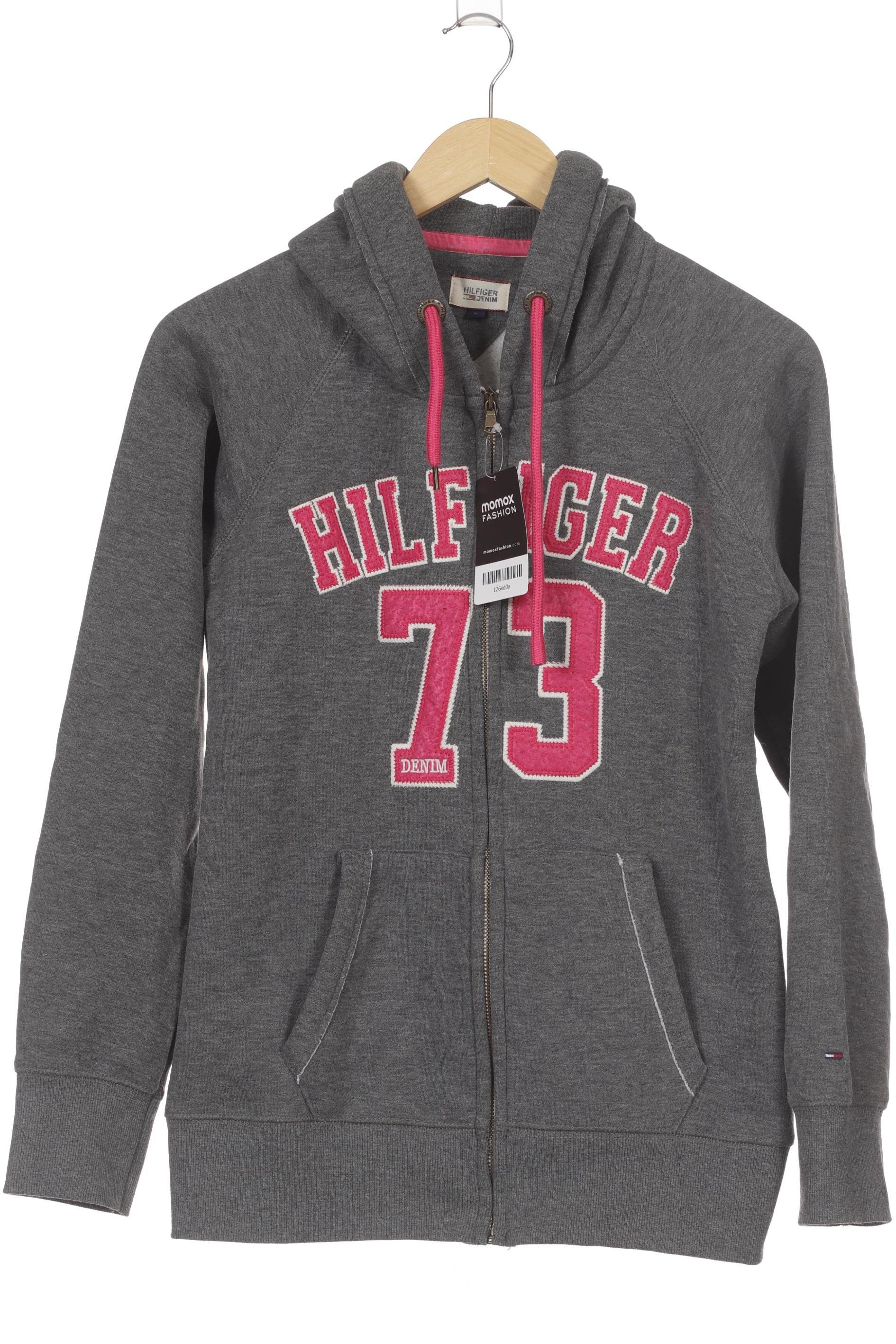 

Hilfiger Denim Damen Kapuzenpullover, grau, Gr. 42