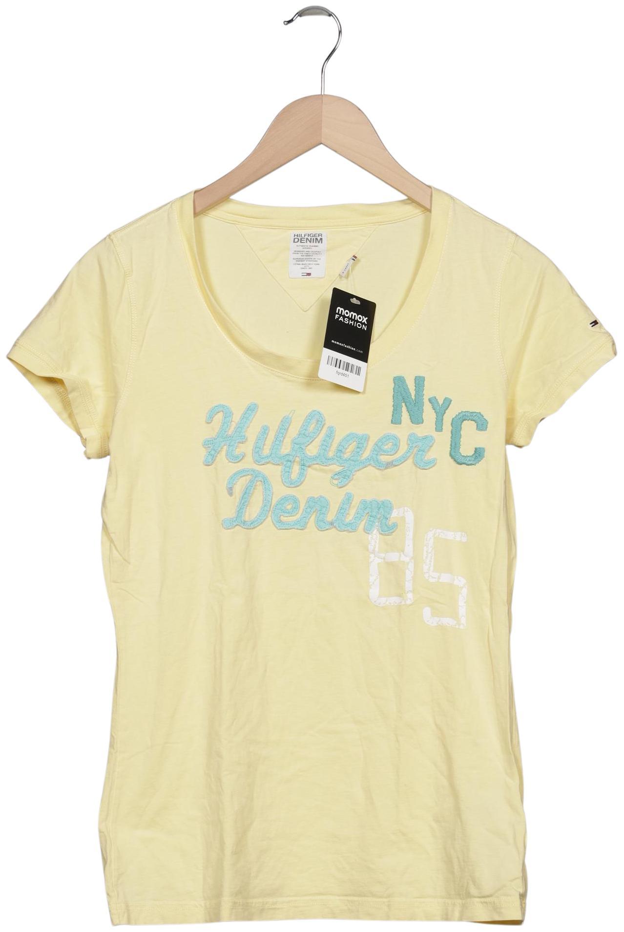

Hilfiger Denim Damen T-Shirt, gelb, Gr. 44