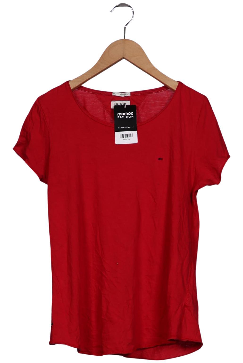 

Hilfiger Denim Damen T-Shirt, rot, Gr. 36