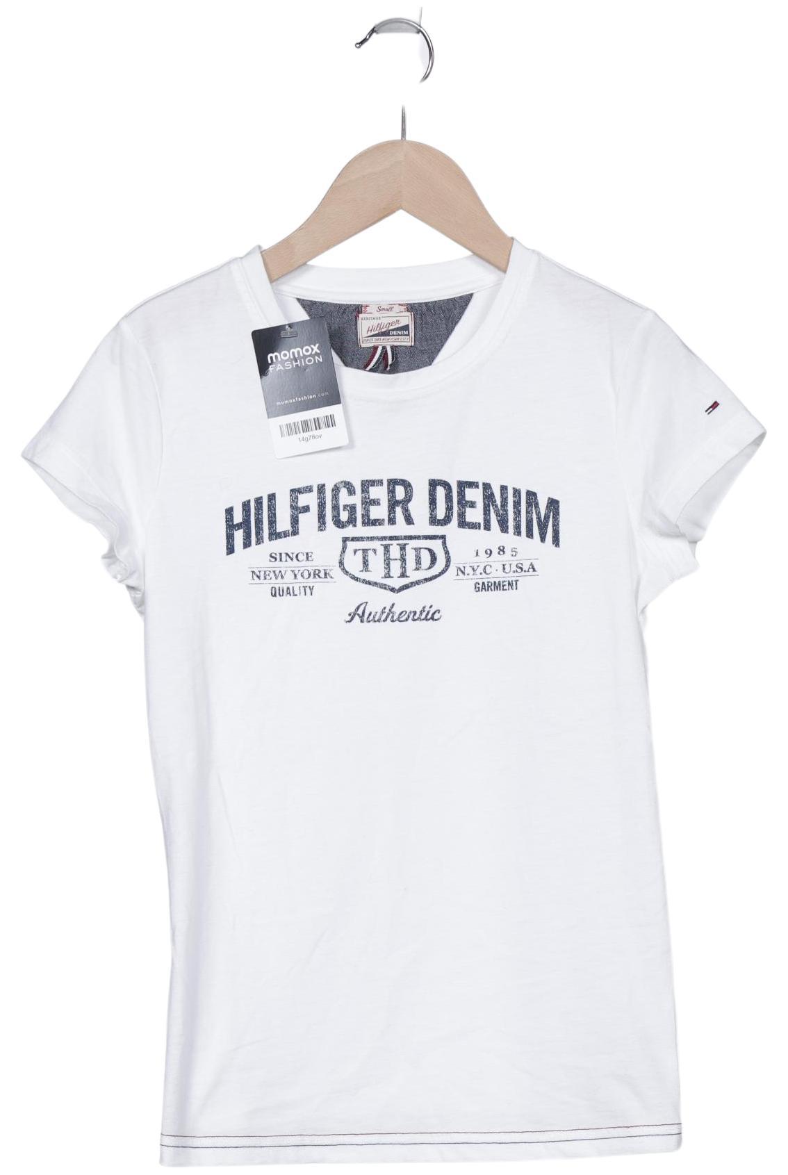 

Hilfiger Denim Damen T-Shirt, weiß, Gr. 36