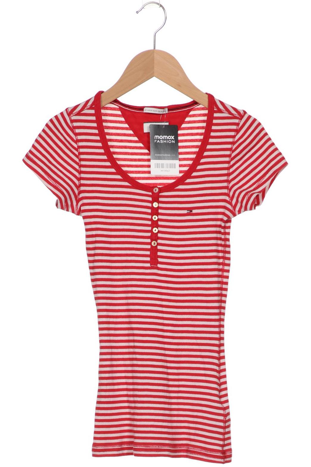 

Hilfiger Denim Damen T-Shirt, rot, Gr. 36